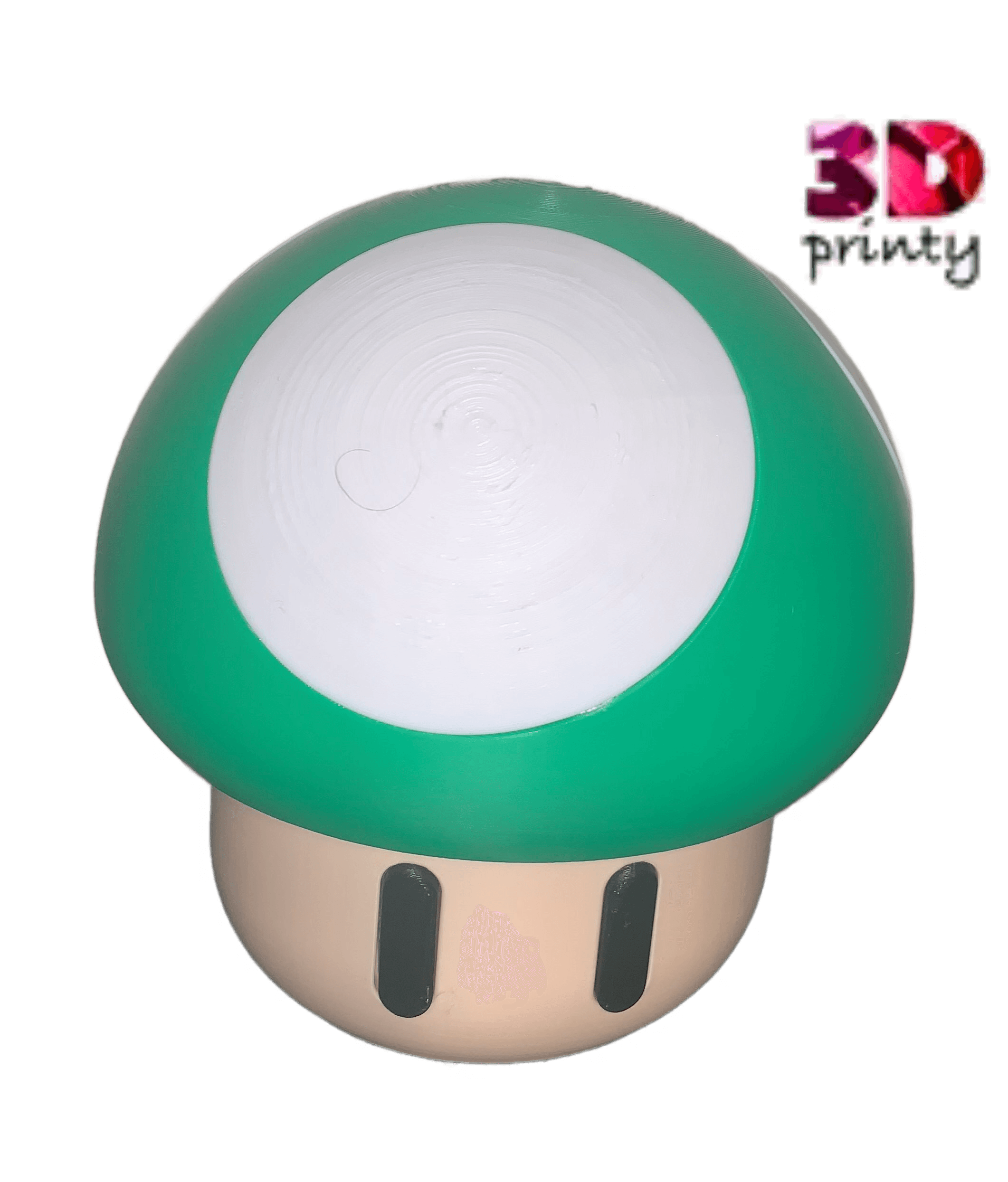 Simple Twist Open Mushroom 3d model