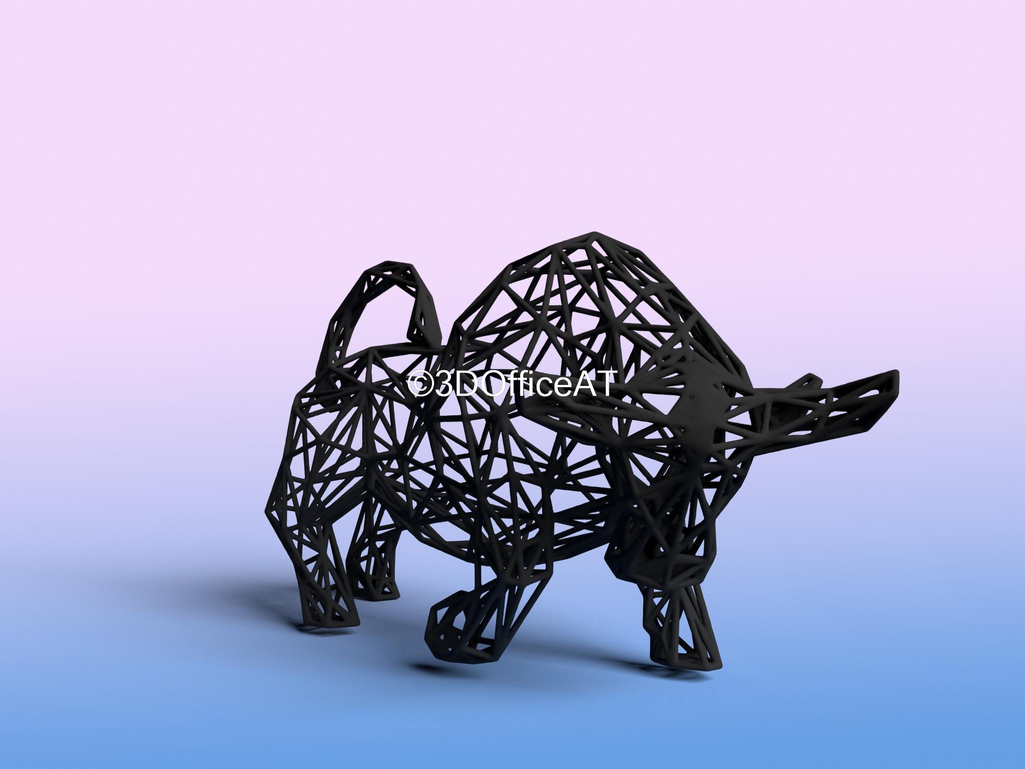 Bull🐂 3d model