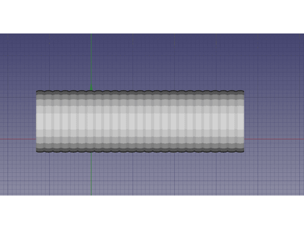 Corrugated pipe  3d model