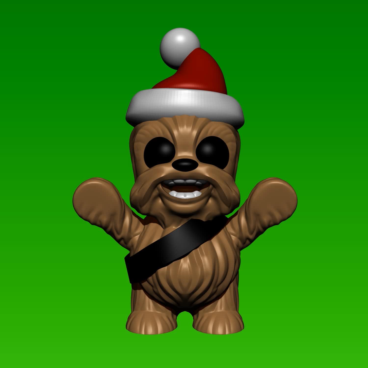 Baby Chewbacca Xmas.stl 3d model