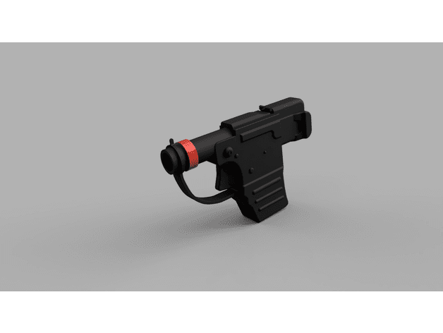 Mando Liberator Pistol From The Book of Boba Fett 3d model