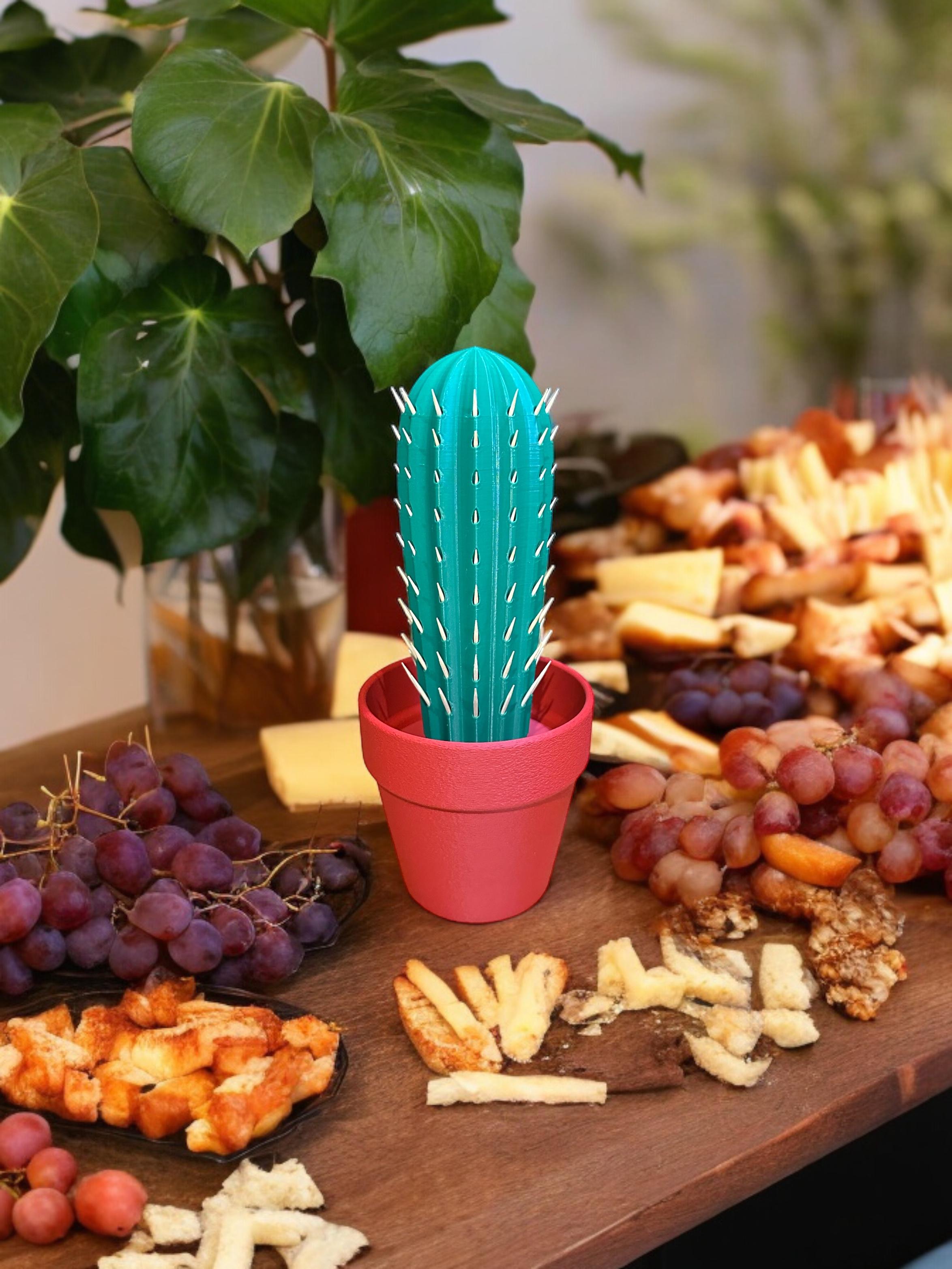 Cactus Toothpick holder 3d model