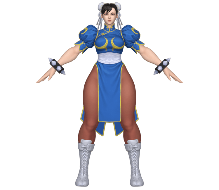 Chun Li 3d model