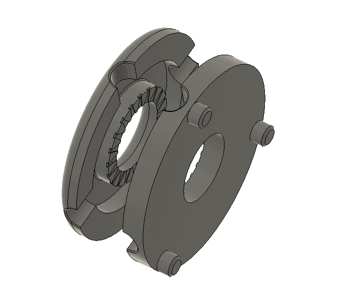 nozel half1(optimized for printing).obj 3d model