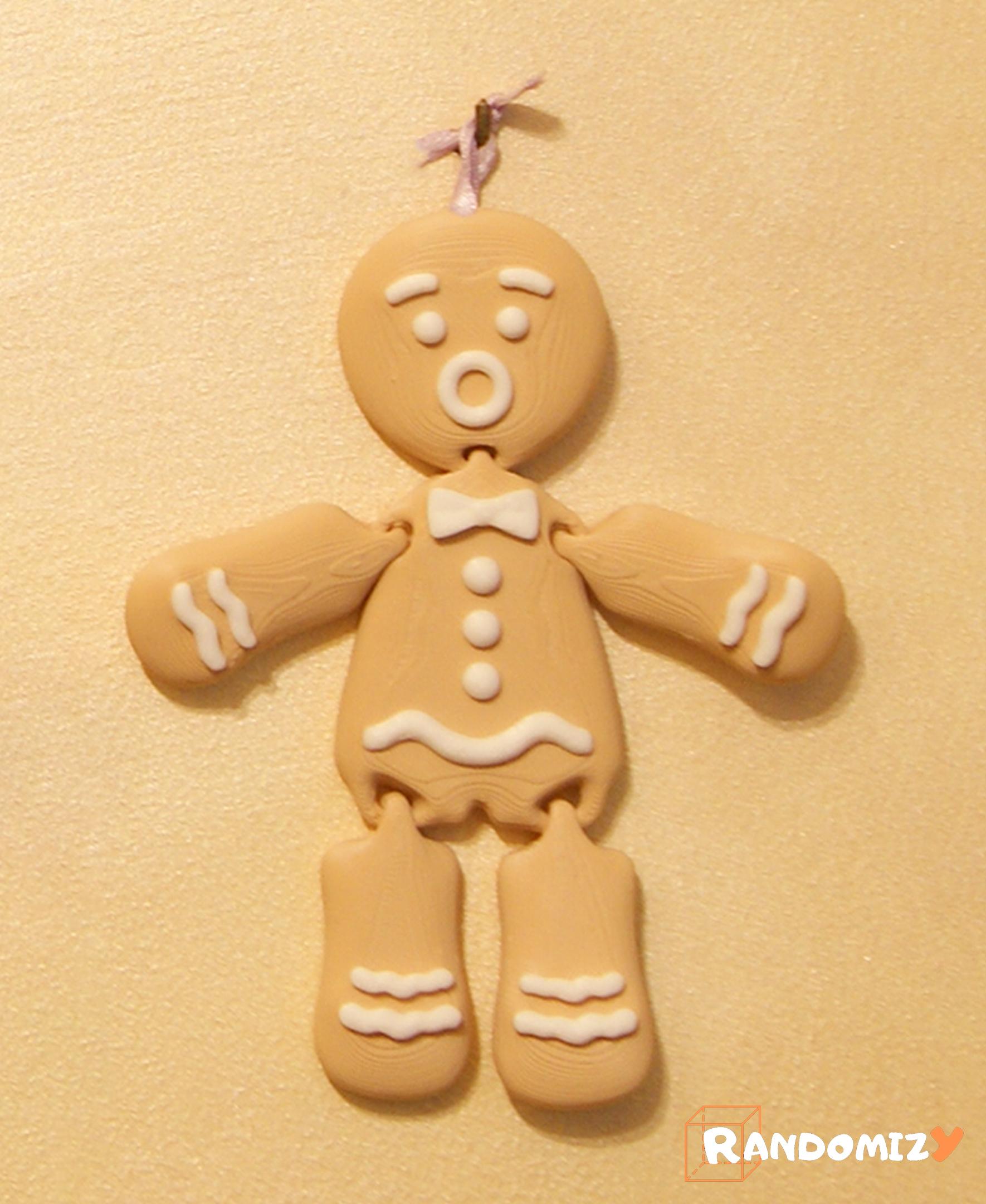 Flexi Gingerbread Man #3 3d model