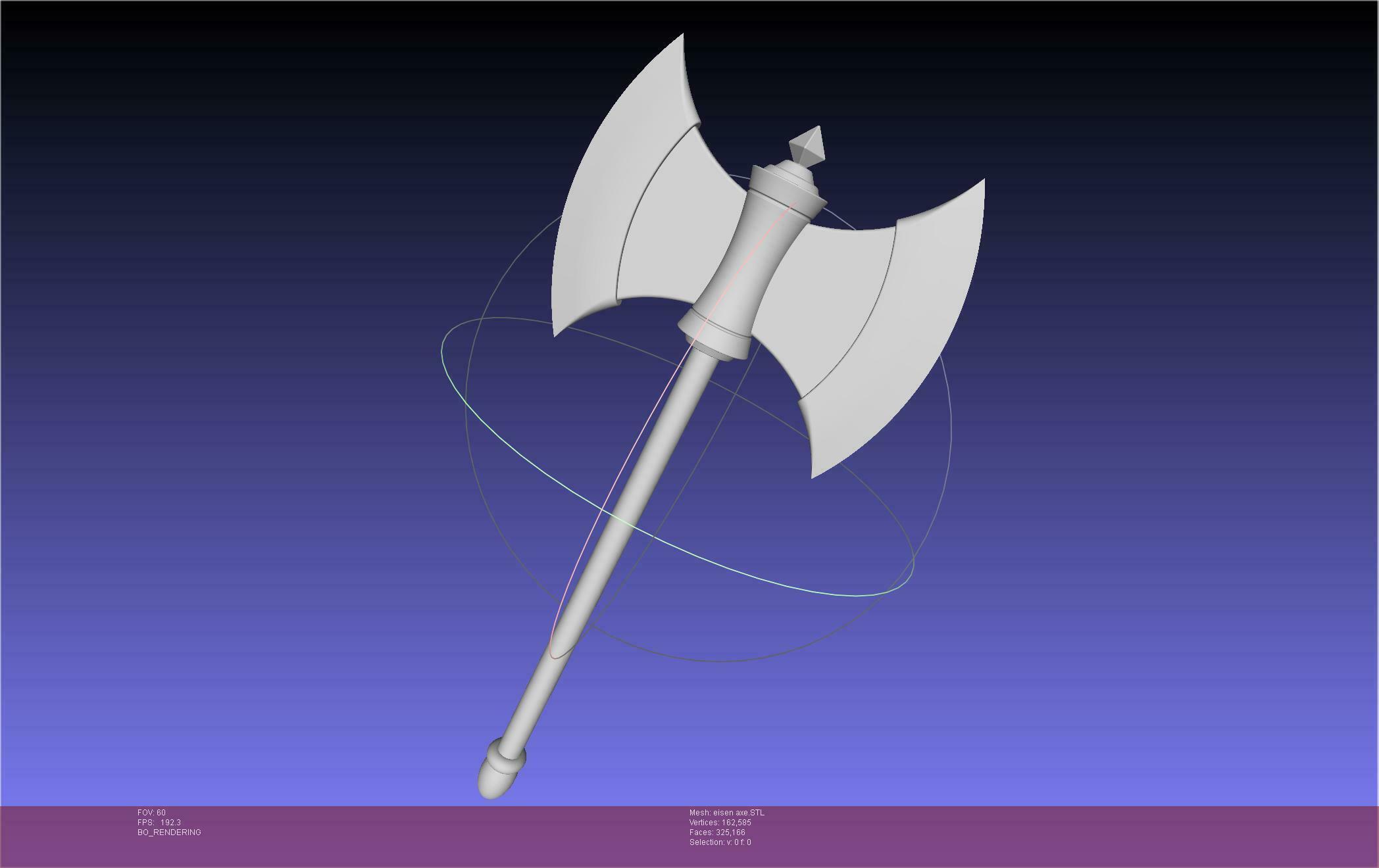 Frieren Eisen Axe Printable Model 3d model