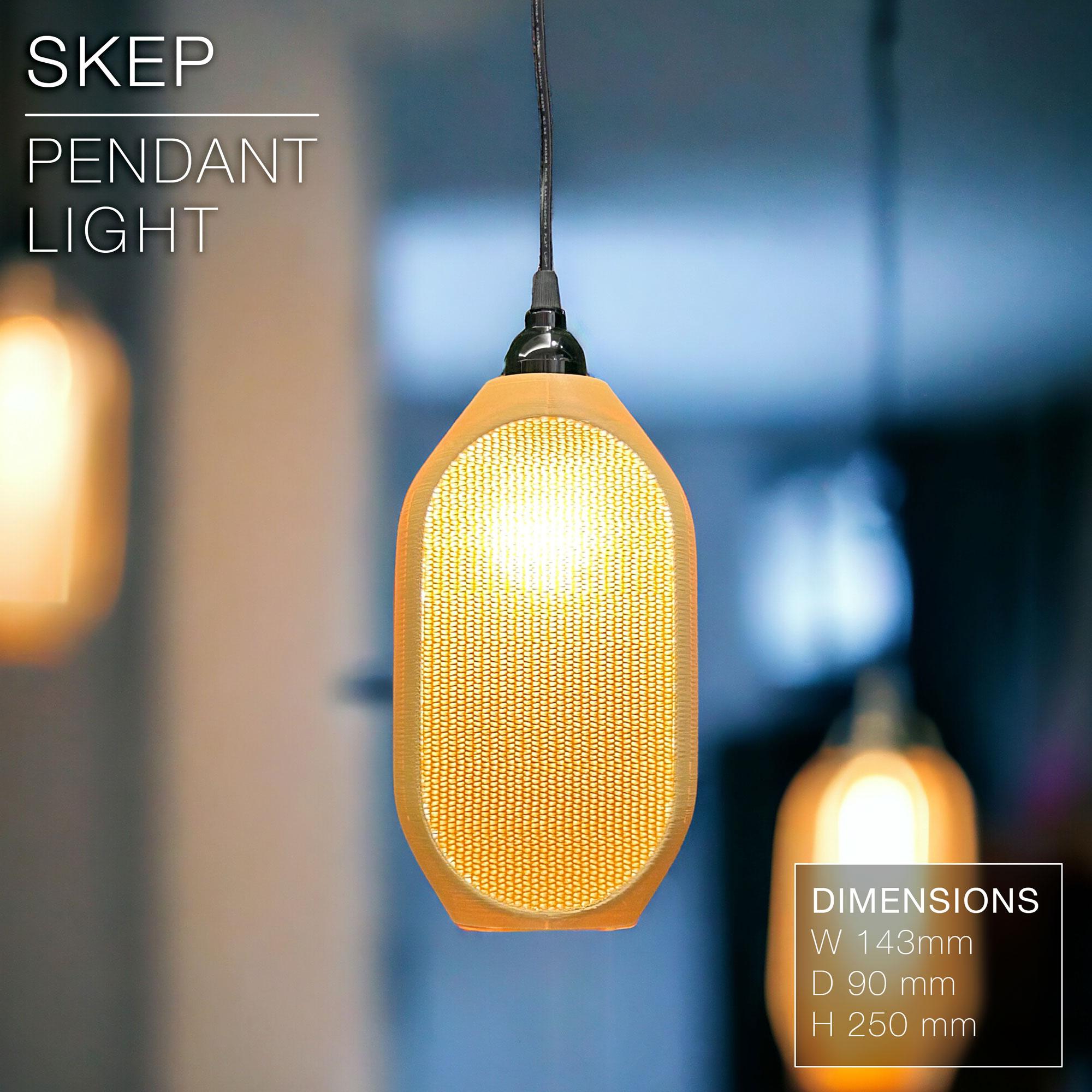 SKEP  |  Pendant Light E27 fast print 3d model