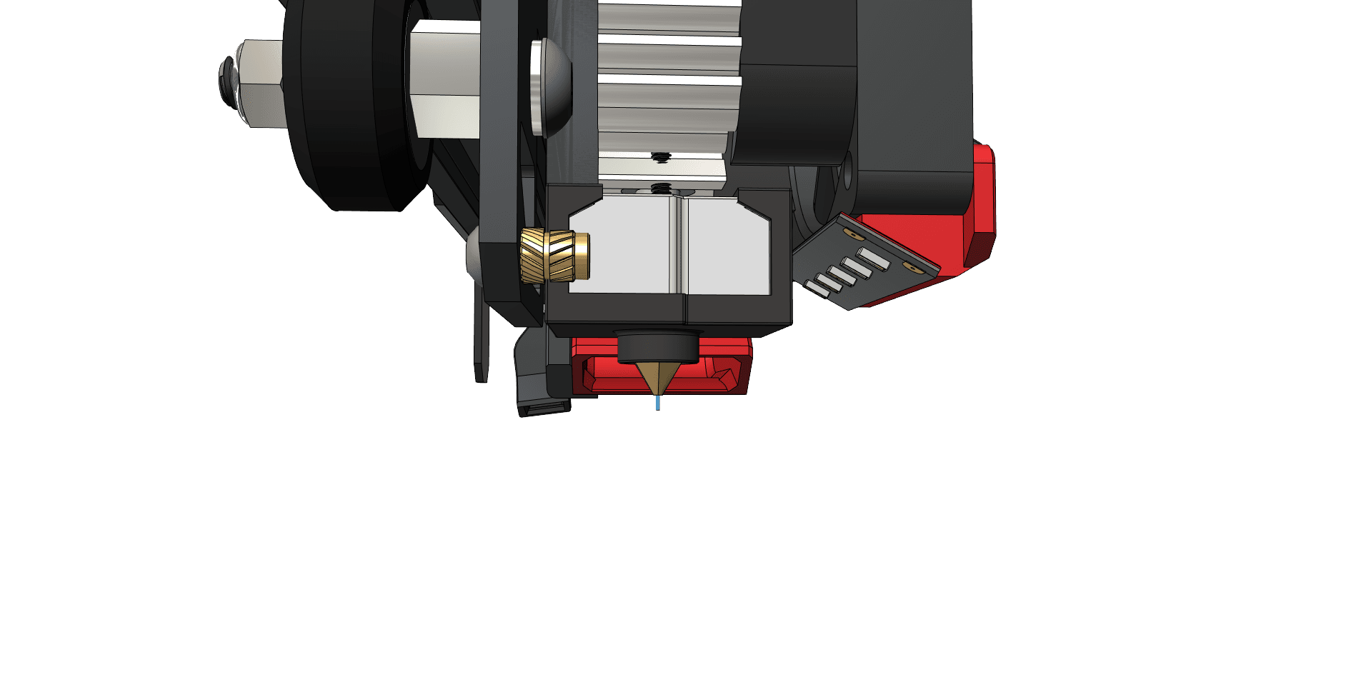 Blower fan replacement for the CR-10 Smart V2.stp 3d model