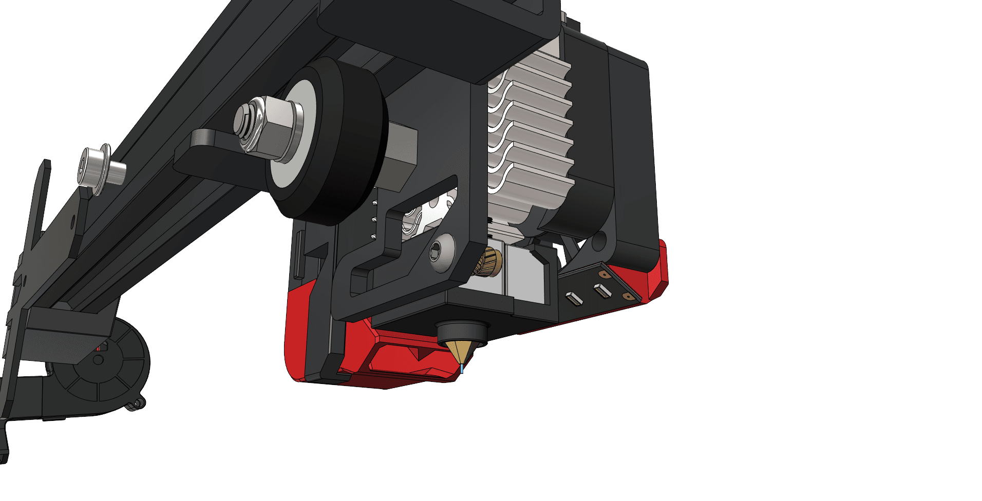 Blower fan replacement for the CR-10 Smart V2.stp 3d model