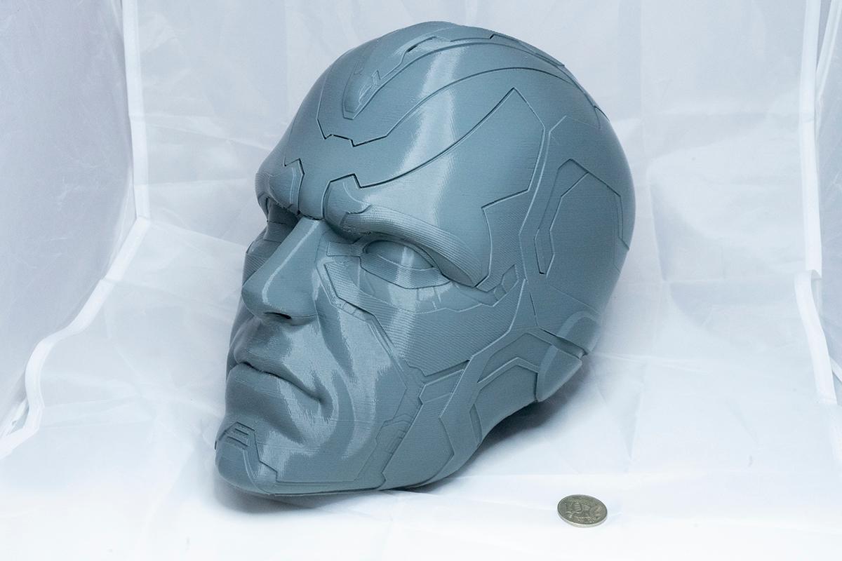 Vision Super hero Helmet Mask 3d model