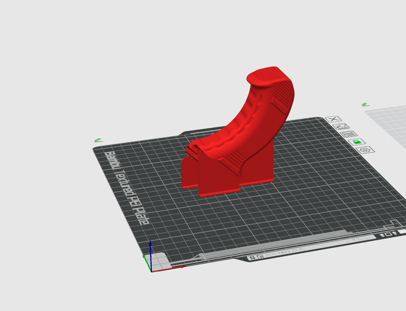 Vertical Foregrip Charlie - Original Design - No Supports Needed 3d model