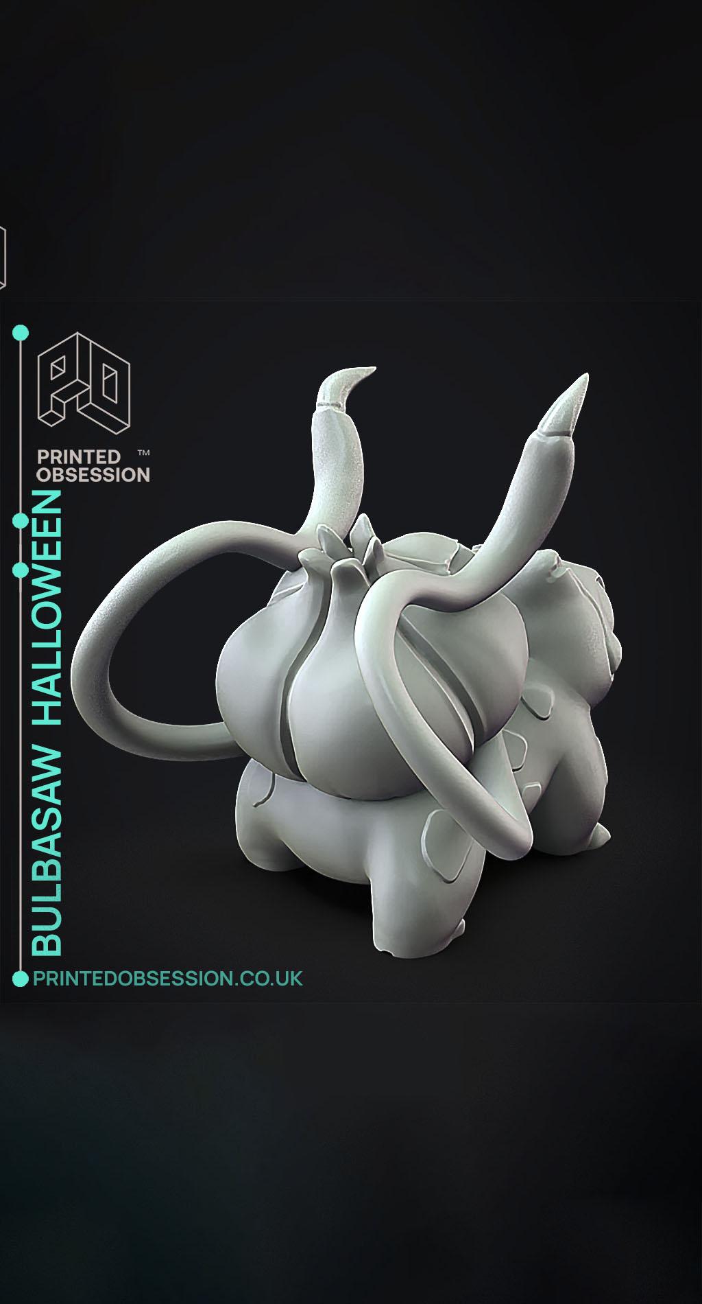 Bulbasaw - halloween - Pokemon - Fan art 3d model