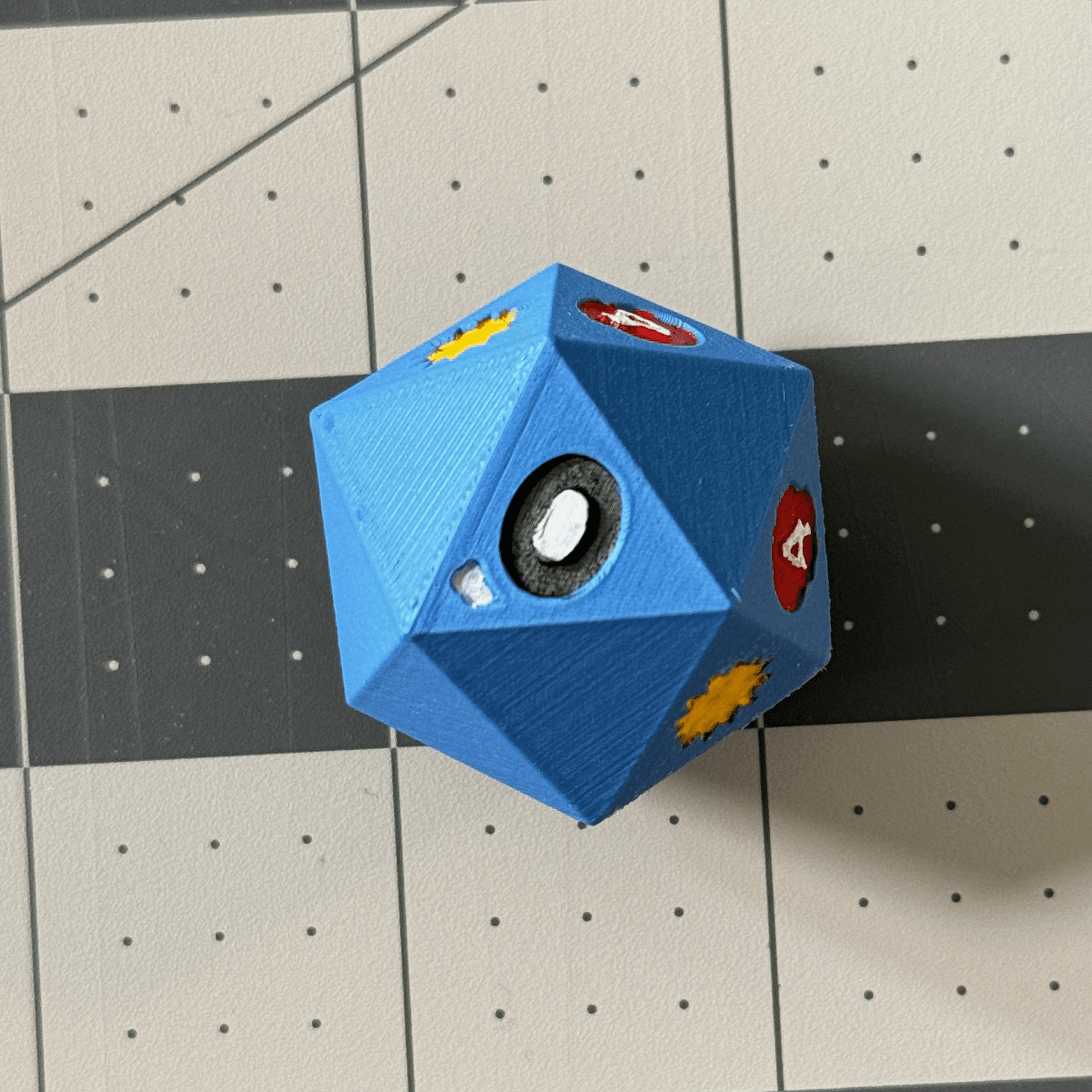 FormulaD Action d20 (Beginner Rules Start & Collision Rolls) 3d model