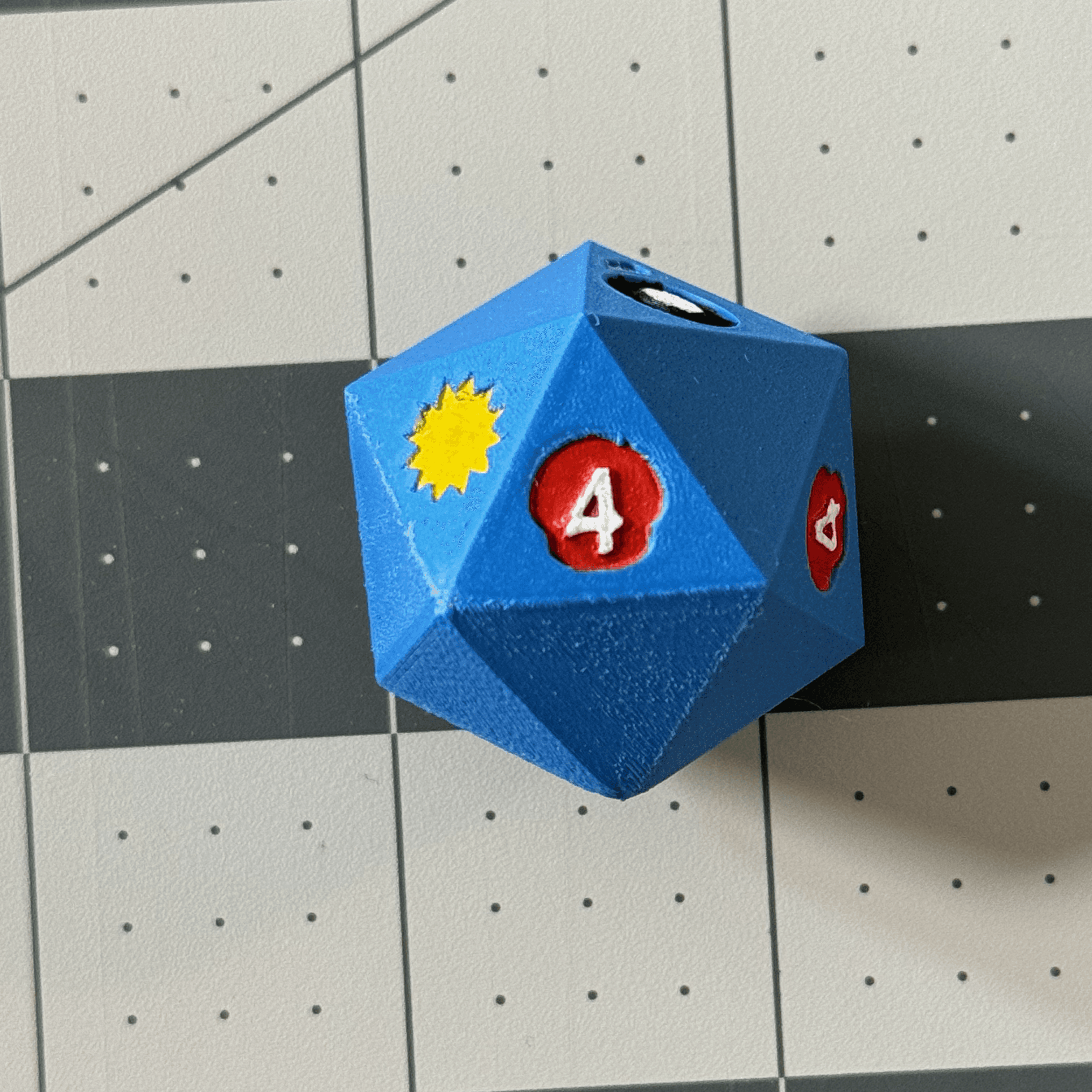 FormulaD Action d20 (Beginner Rules Start & Collision Rolls) 3d model