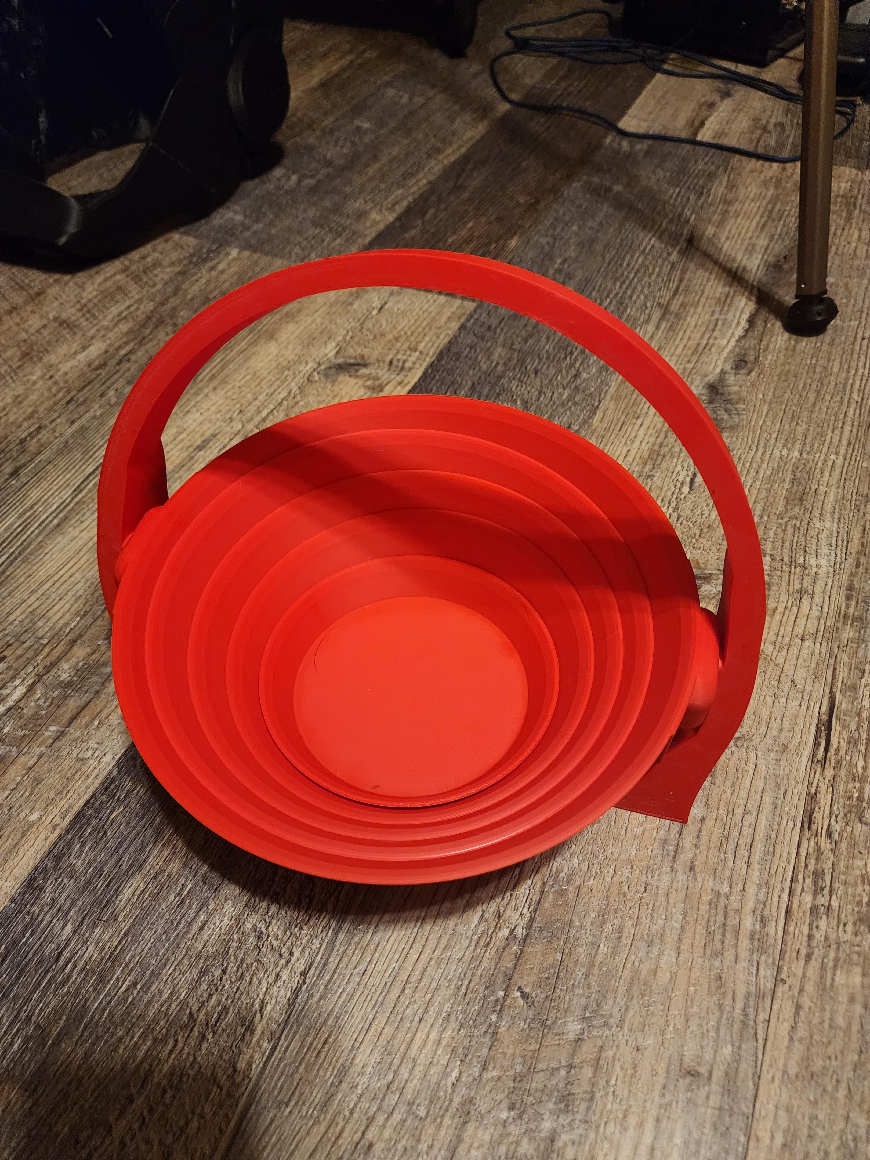 Collapsing Bowl V1 3d model