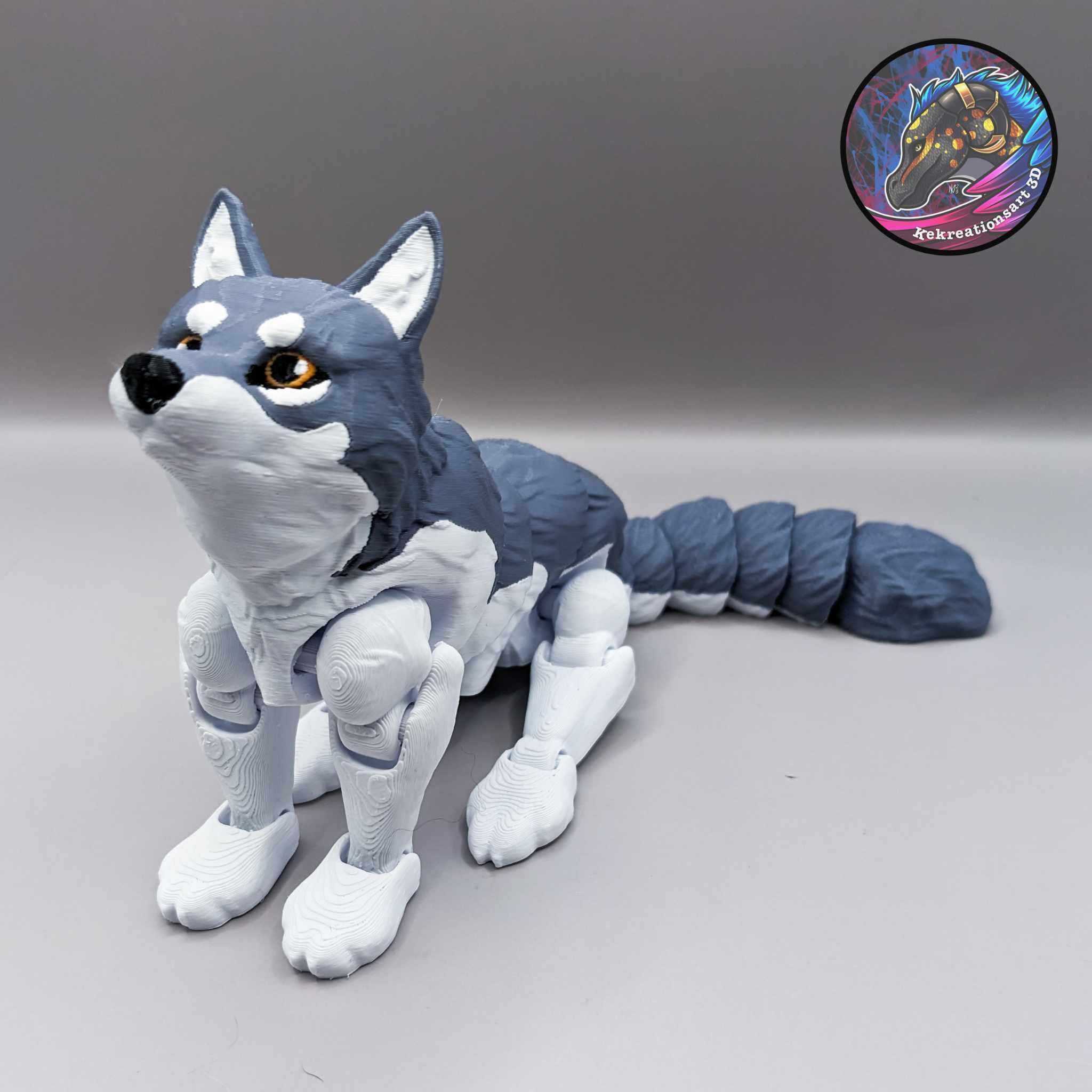 Flexi Wolf 3d model