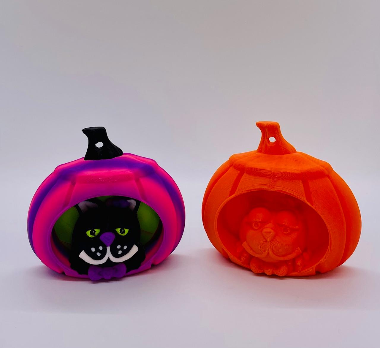 Halloween Cat Ornament 3d model