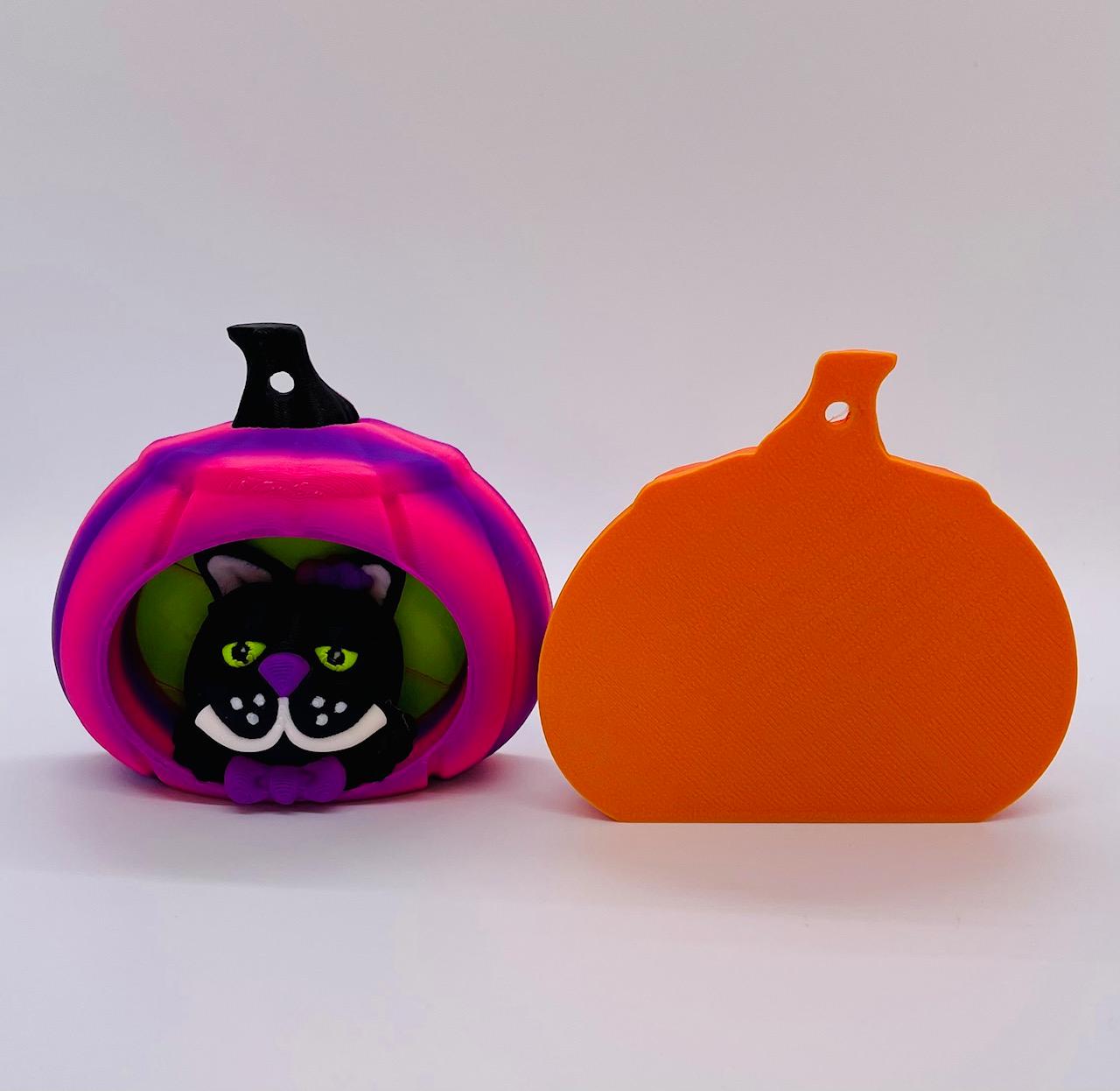 Halloween Cat Ornament 3d model