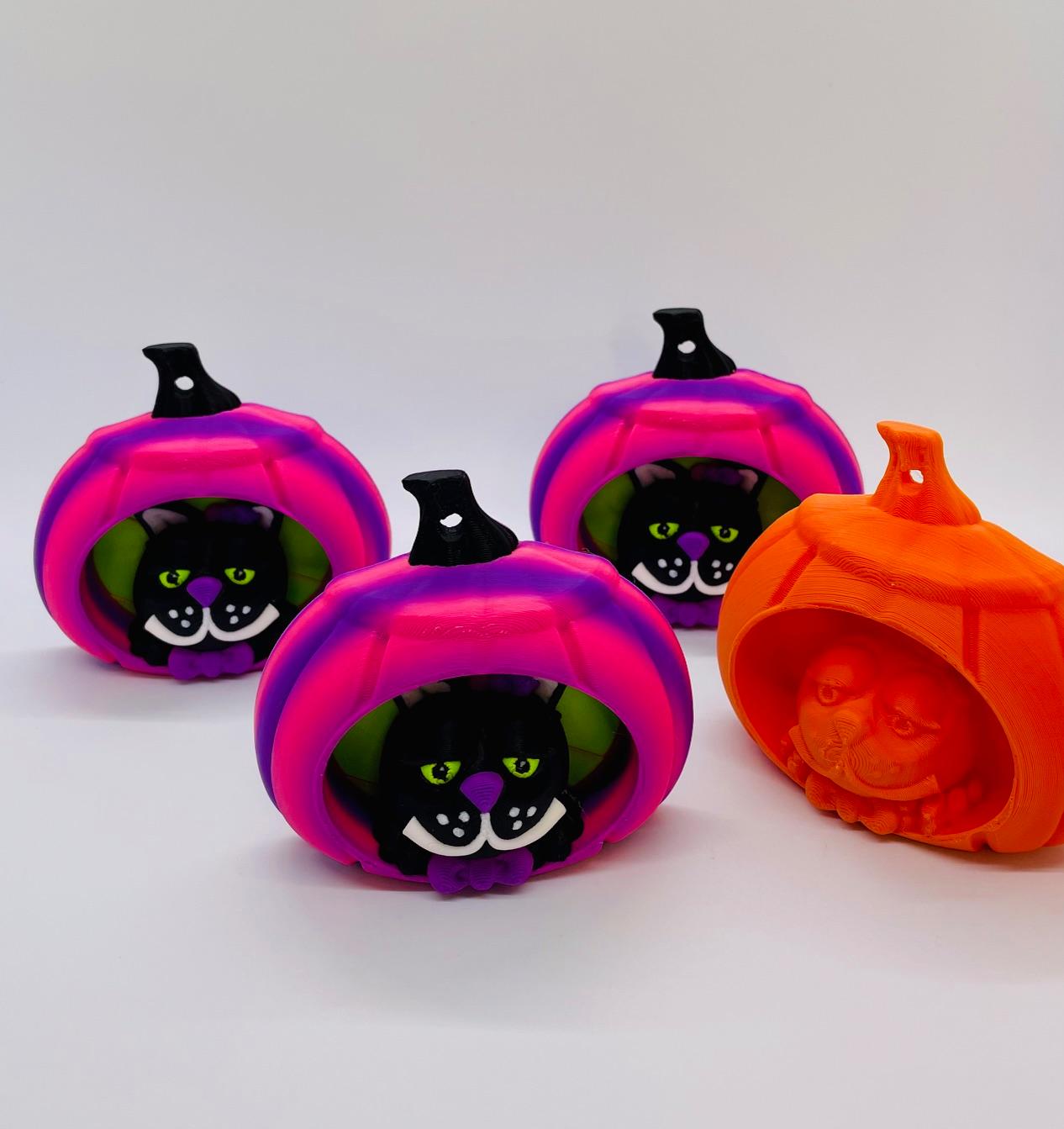 Halloween Cat Ornament 3d model