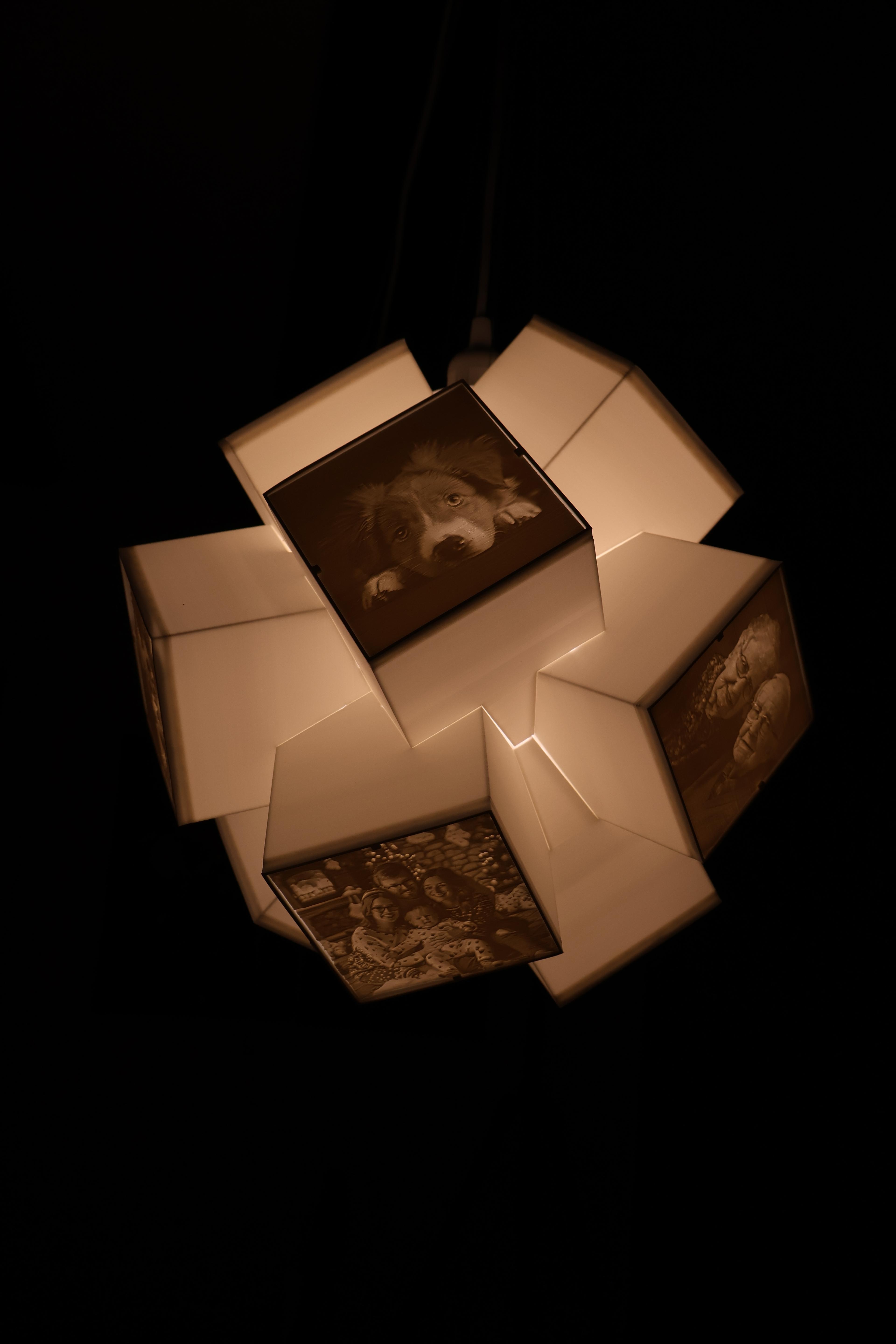 Picture Lamp 3d model