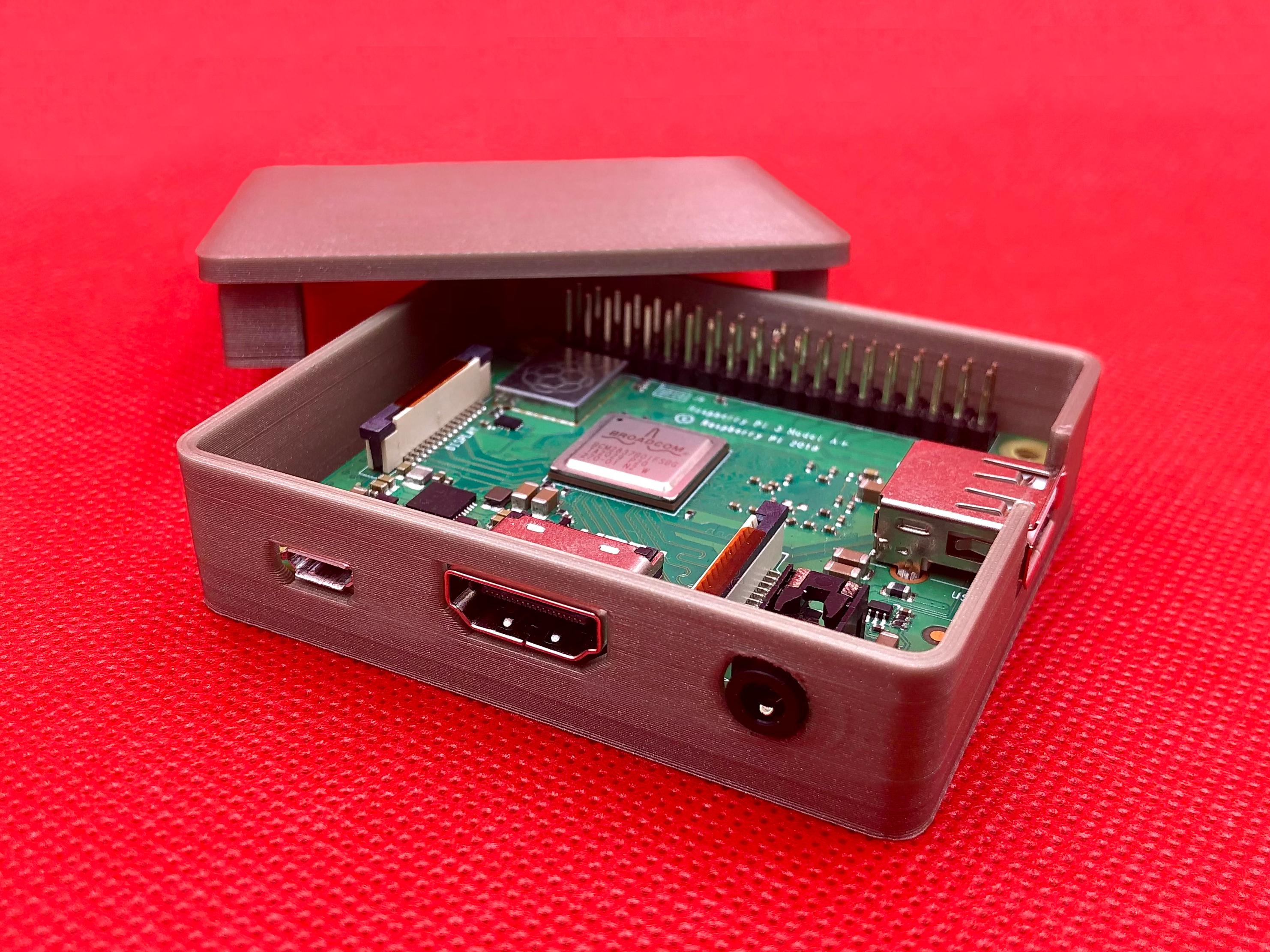 Raspberry Pi 3A+ Case 3d model