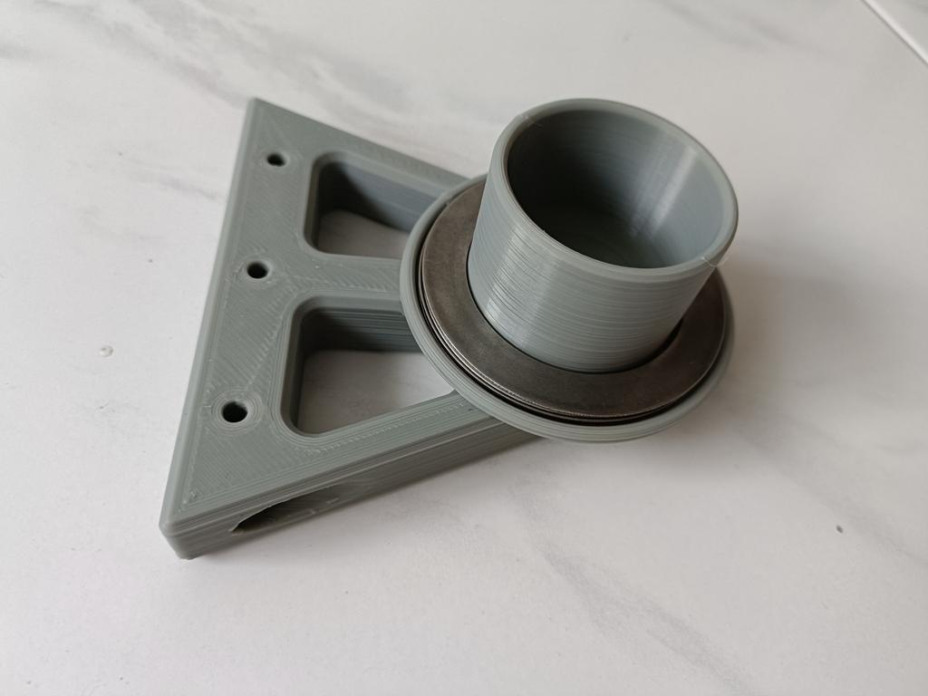 Lie Flat Spool Holder (with bearing) 3d model