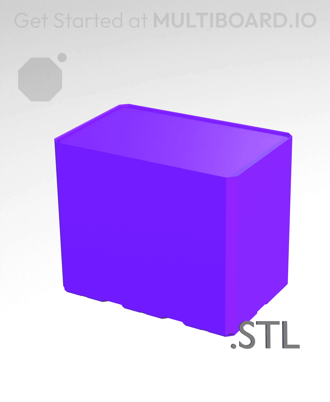 3x2x2·5 - Multibin Insert - STL Remixing File 3d model