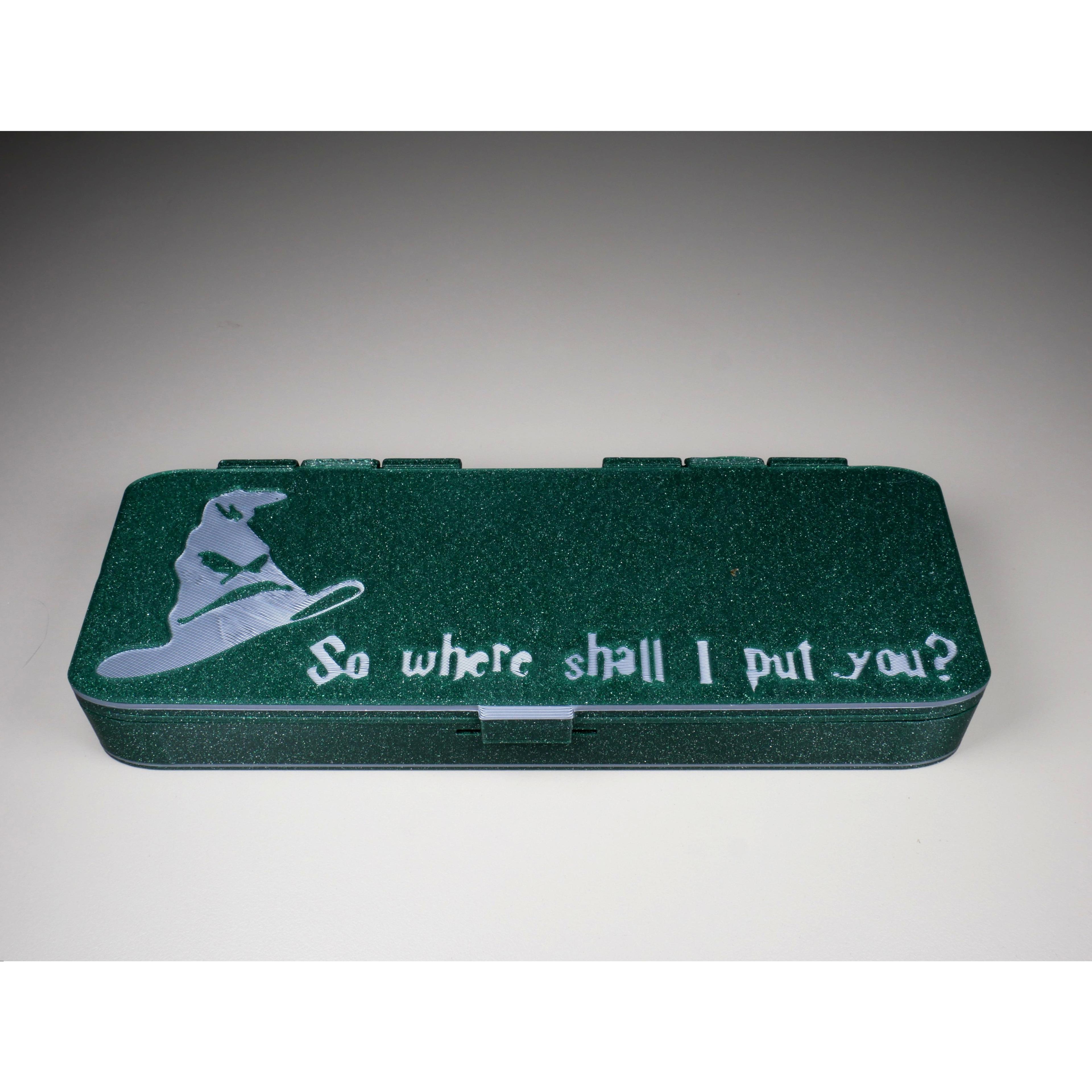 Harry Potter inspired pencil case 3d model