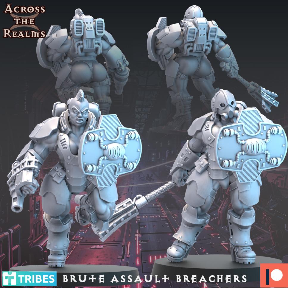 Brute Assault Breachers 3d model