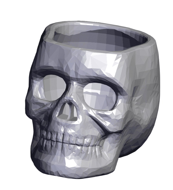 Skull Bowl 3d model