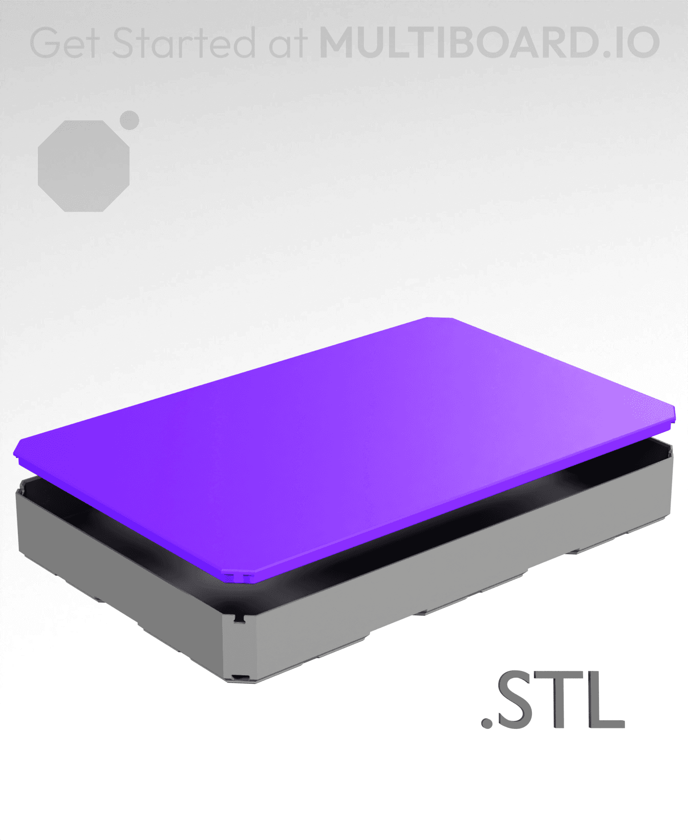 3x2 - Multibin Top - STL Remixing File 3d model