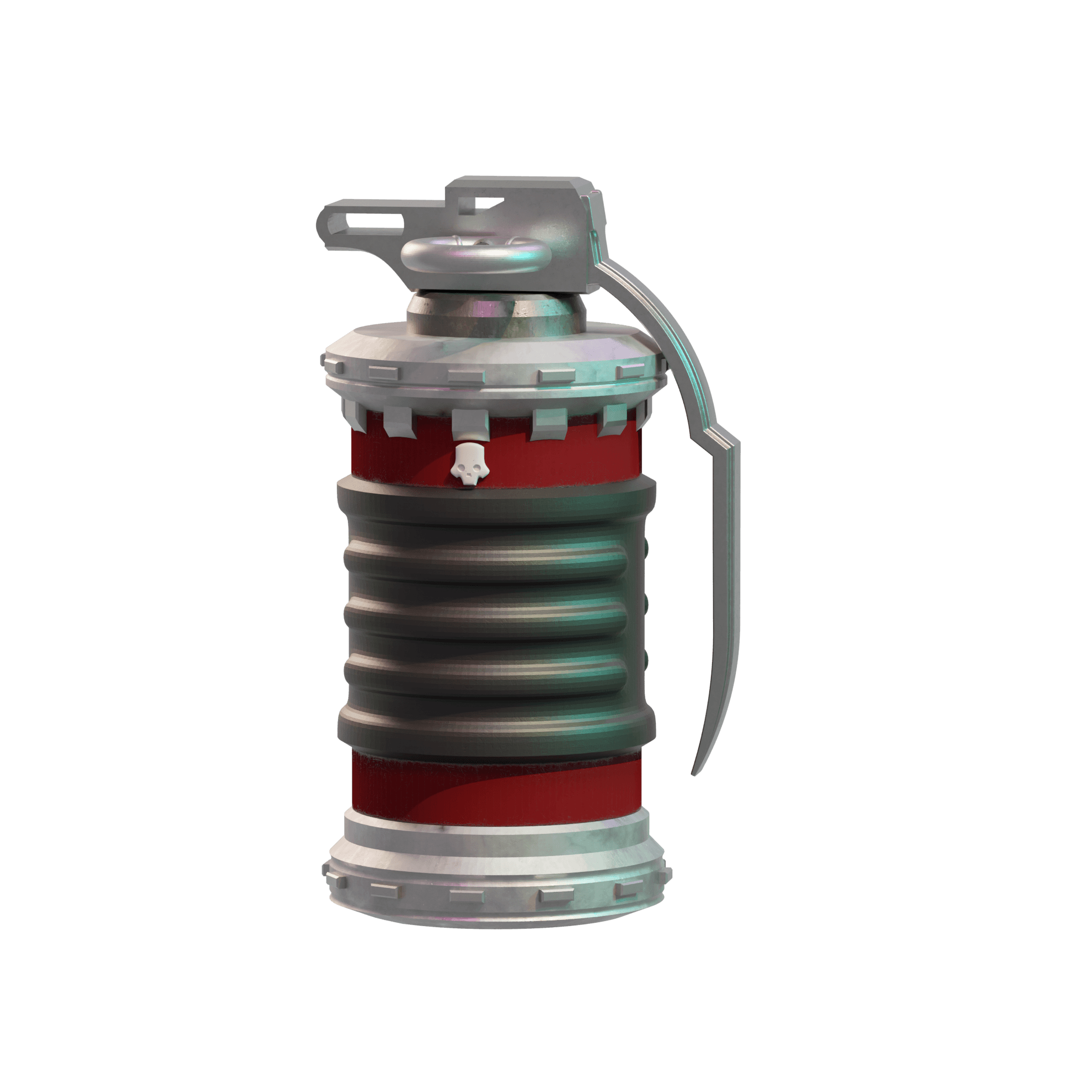 Helldivers 2 G-10 Incendiary Grenade 3d model