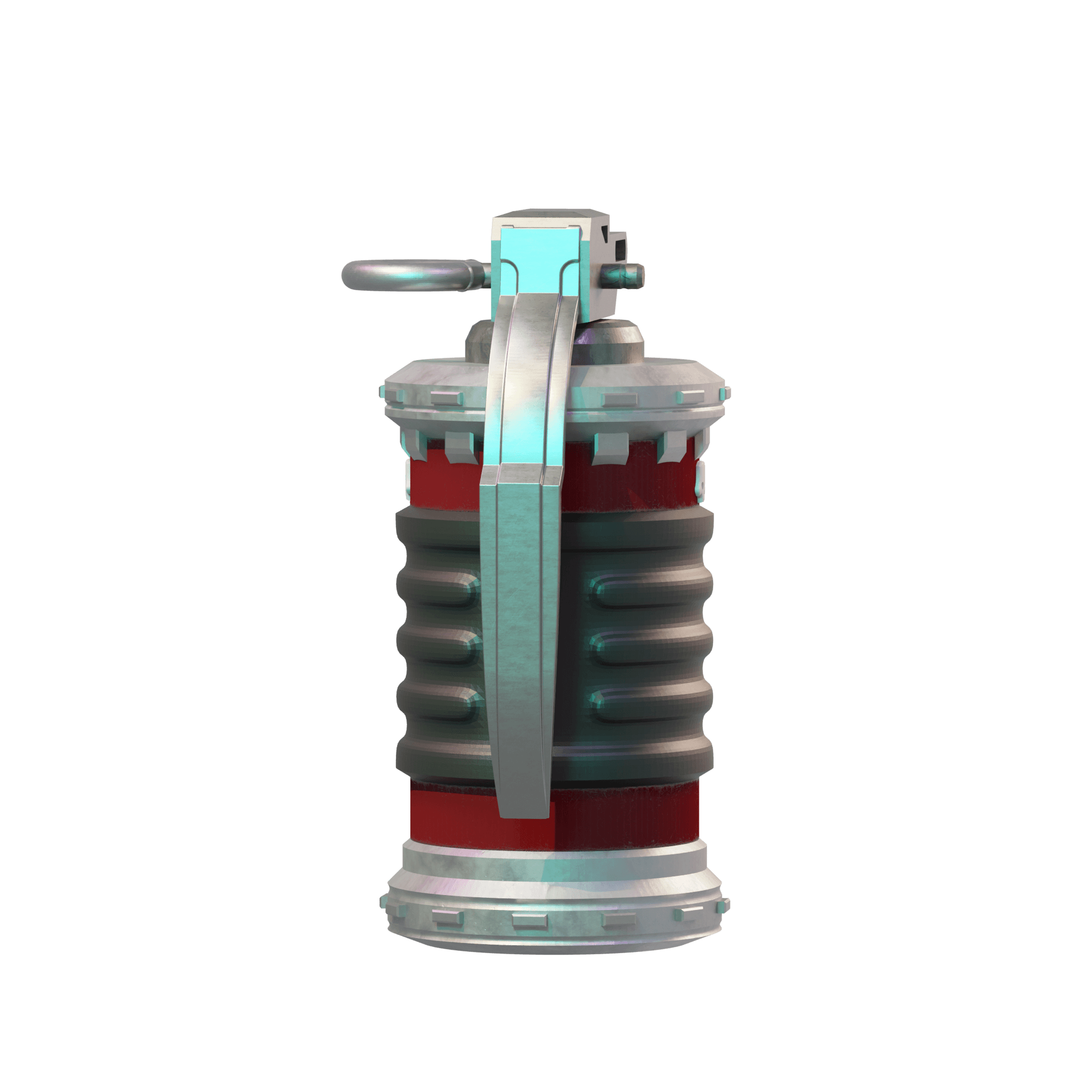 Helldivers 2 G-10 Incendiary Grenade 3d model