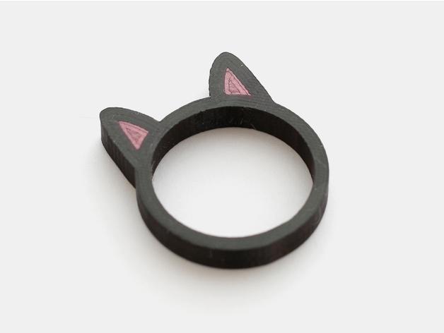 Animal Ring Collection - Dual extrusion version 3d model