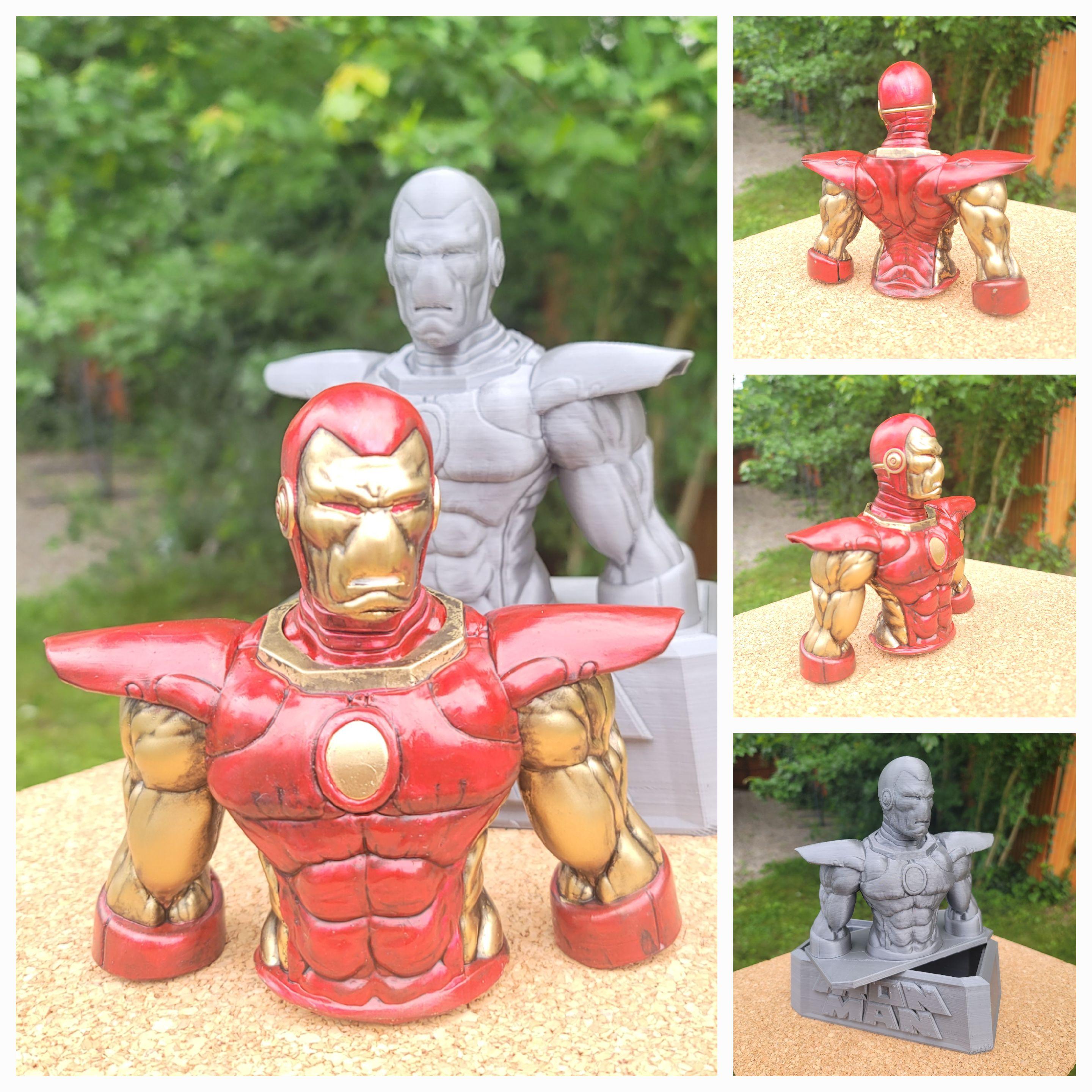 Iron man Moebius FAN ART 3d model