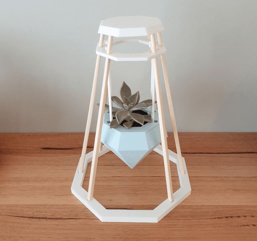 Chopstick Planter 3d model