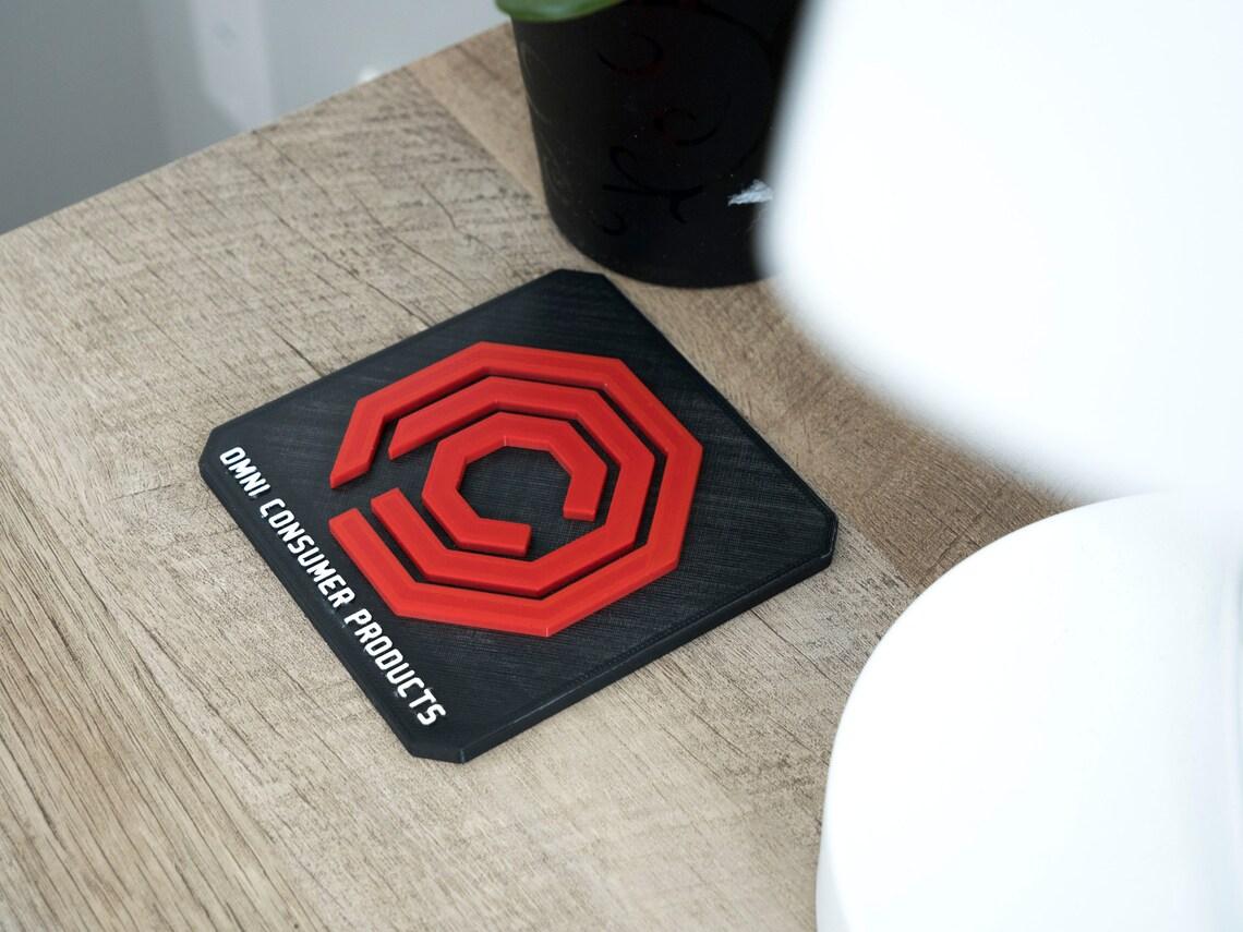 Omni Consumer Products - OCP Robocop Coaster 3d model