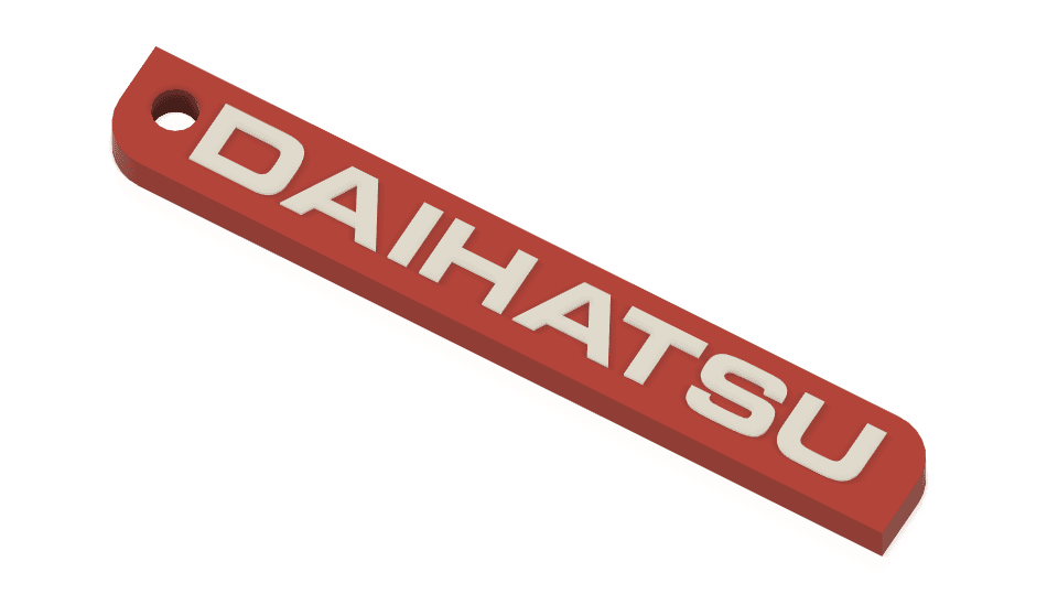 Keychain: Daihatsu III 3d model