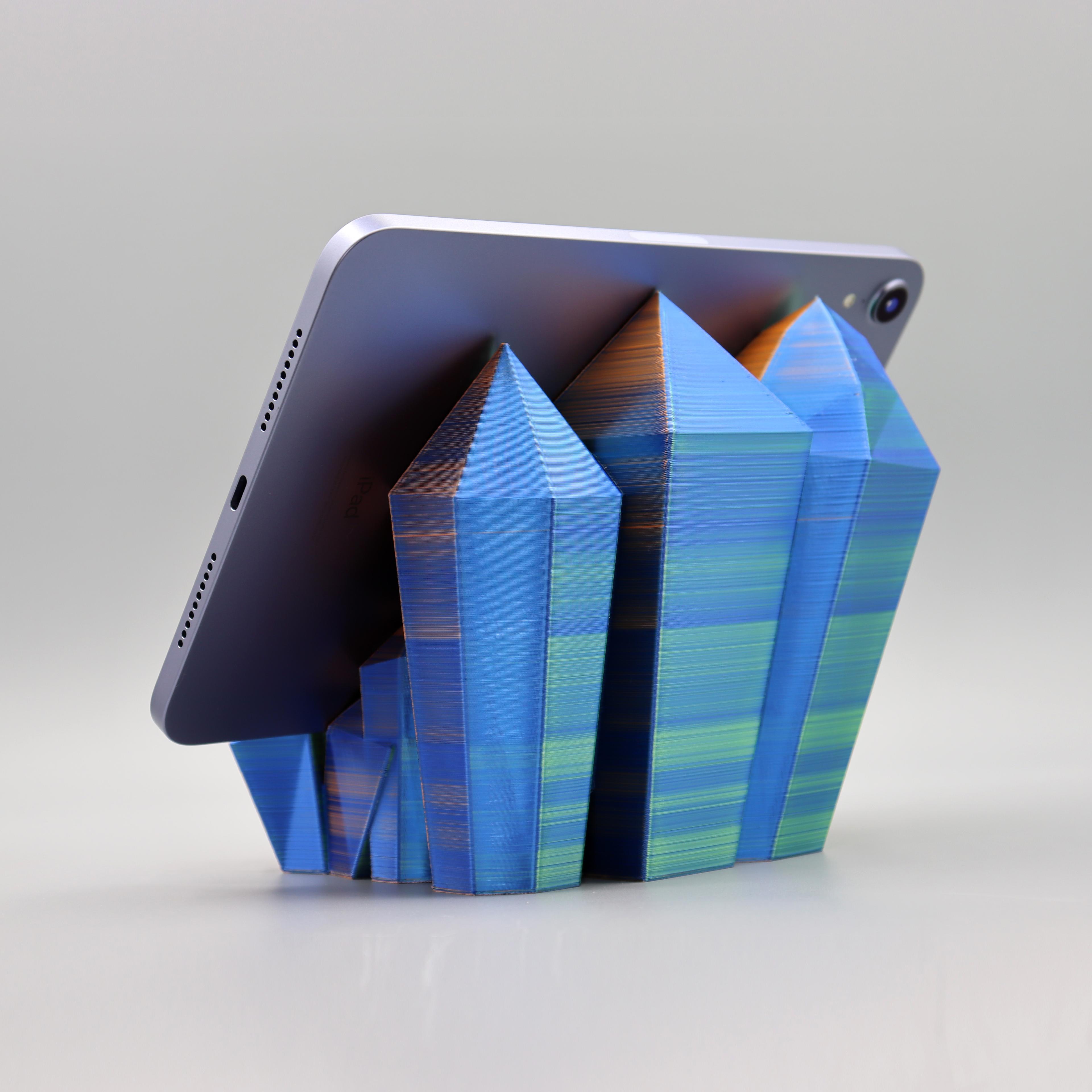 Tablet crystal stand 3d model