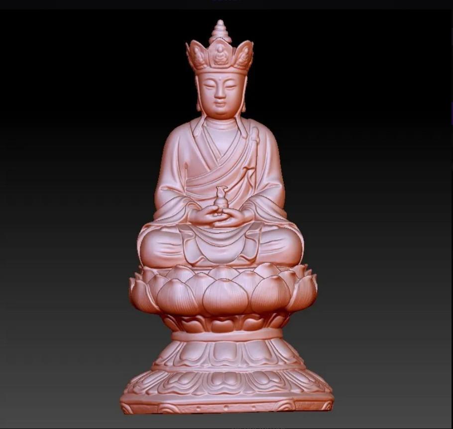 KSHITIGARBHA BUDDHA 3d model