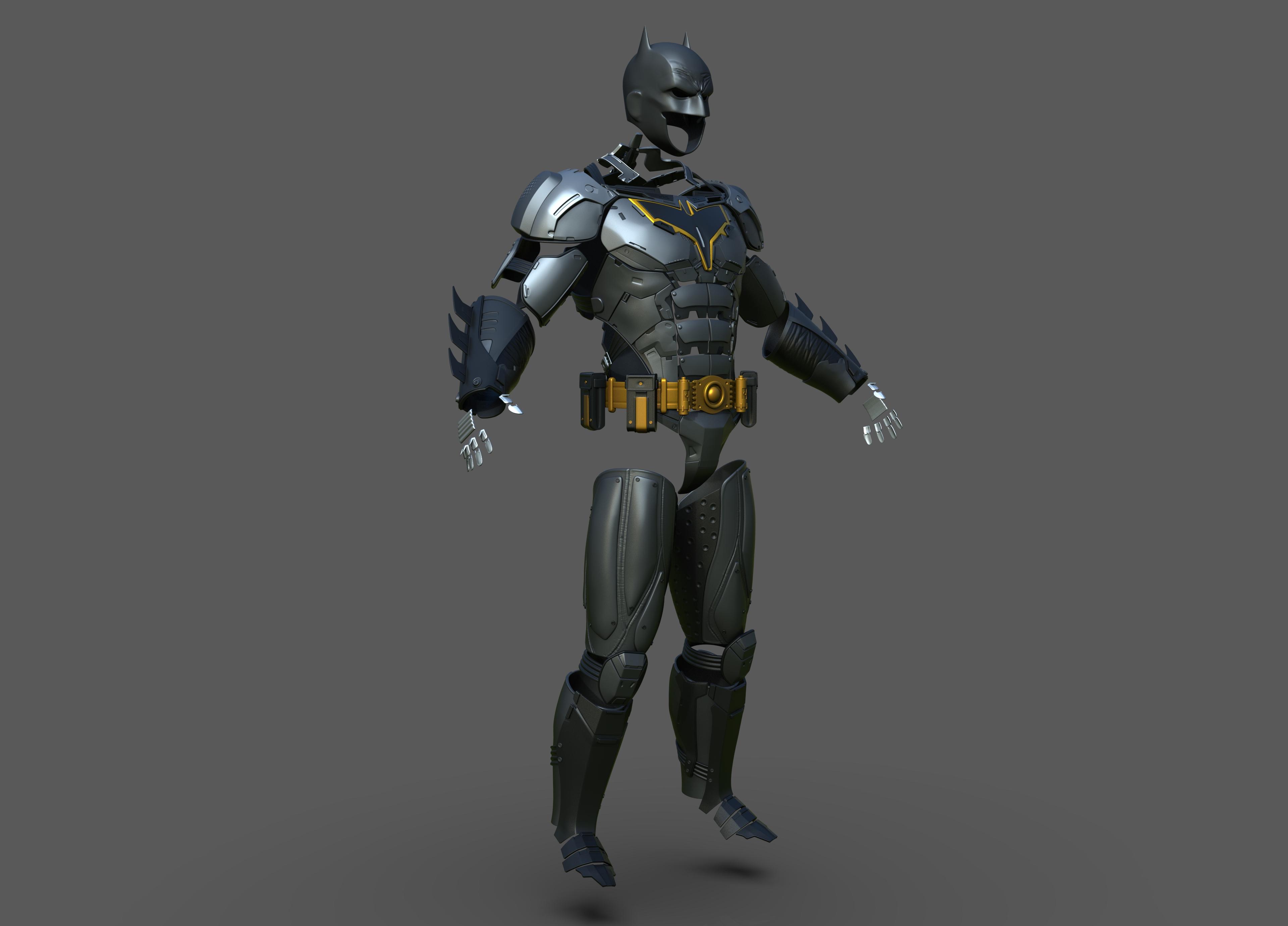 Batman Advanced Suit  3d model