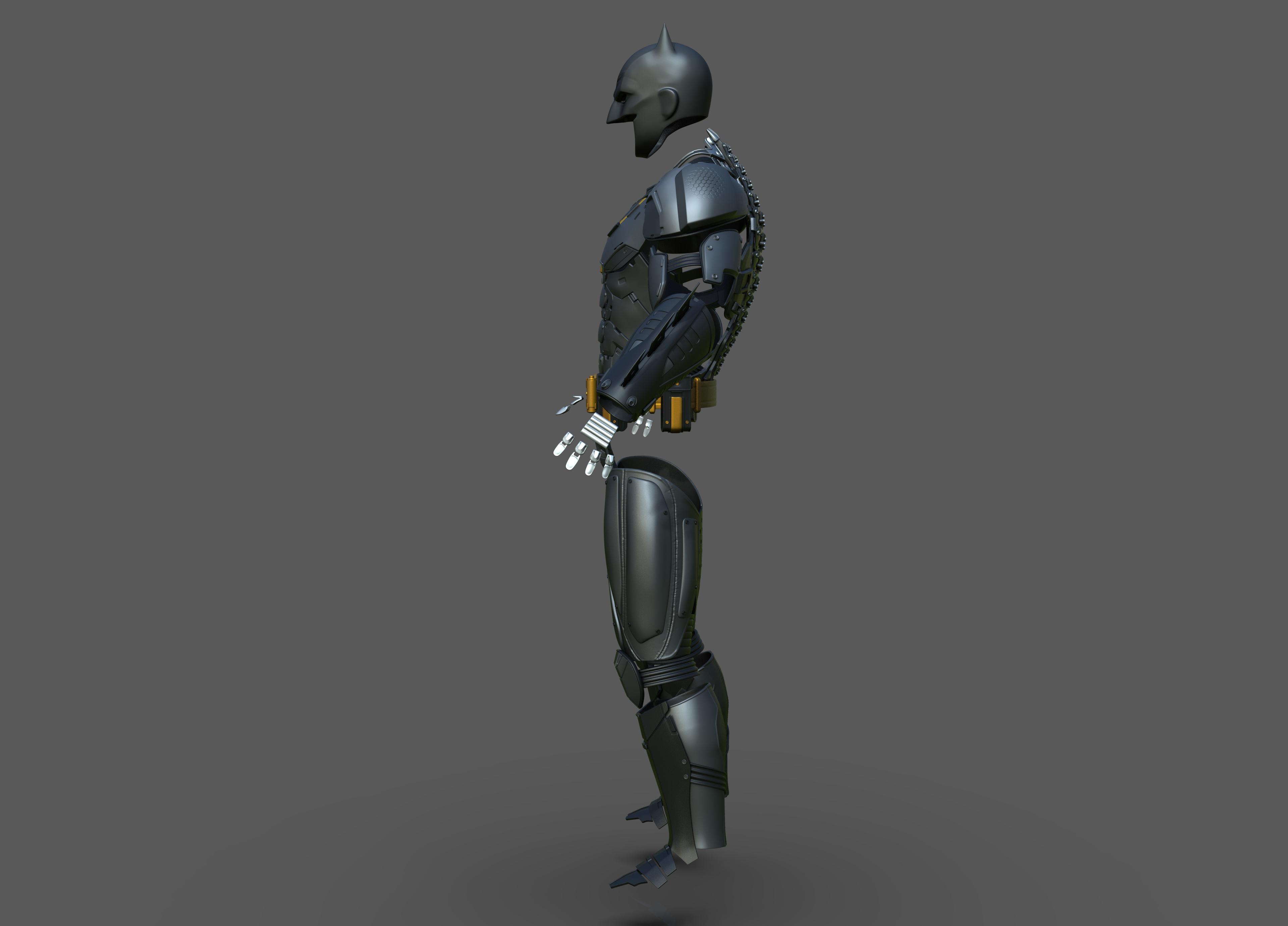 Batman Advanced Suit  3d model