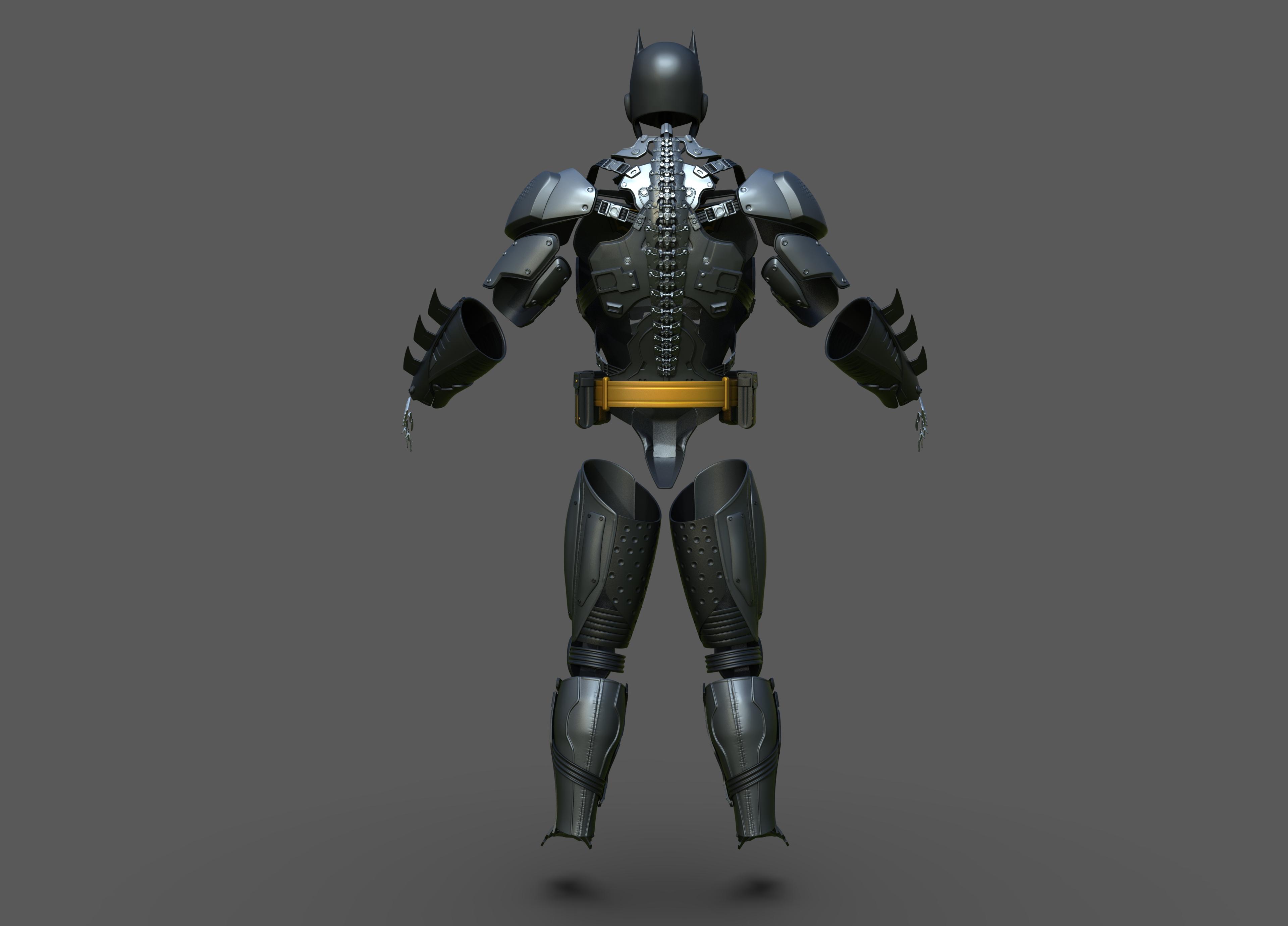 Batman Advanced Suit  3d model