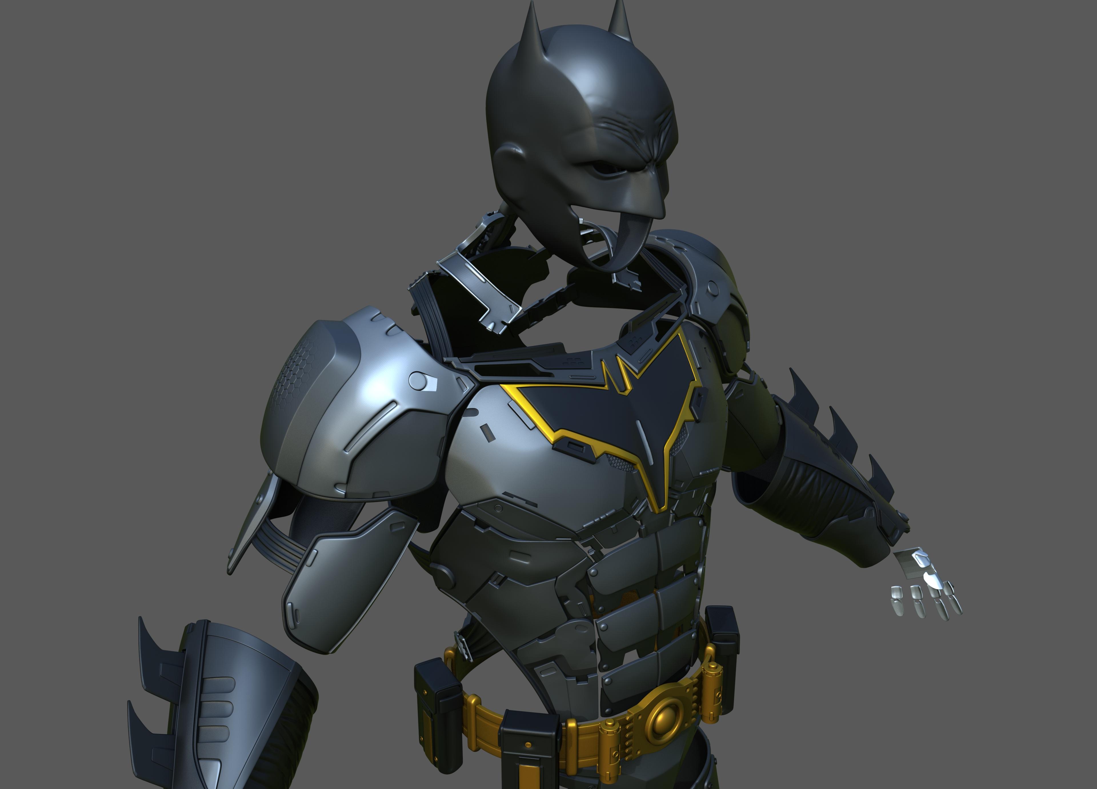 Batman Advanced Suit  3d model