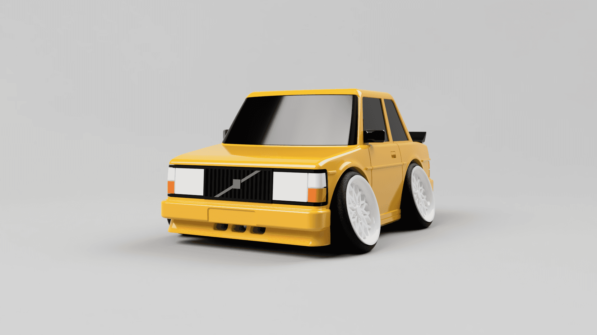 Tooned 240 Turbo 3d model