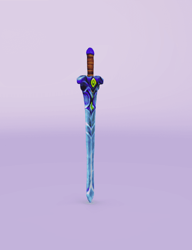 A cool sword 3d model