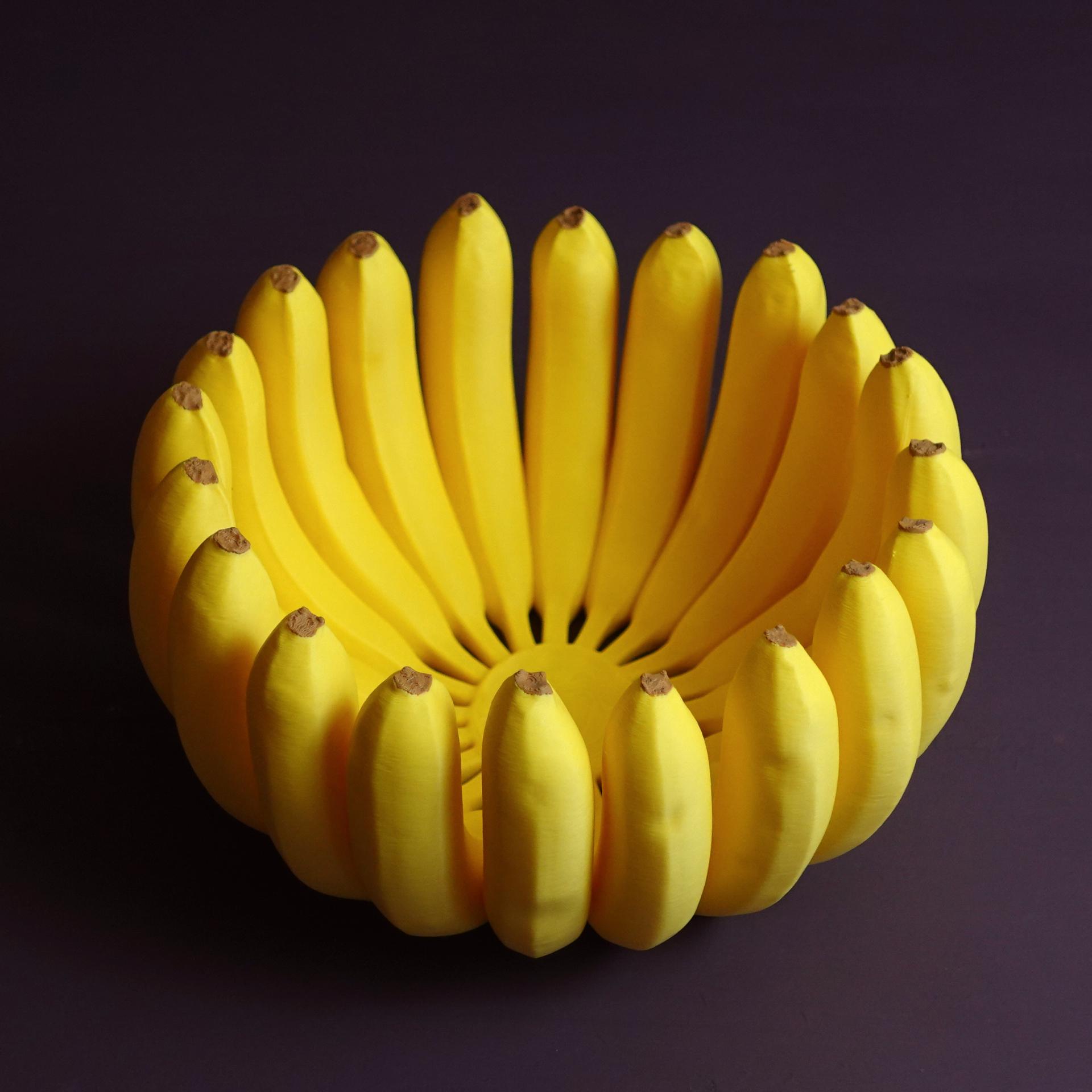 Banana bowl 3d model