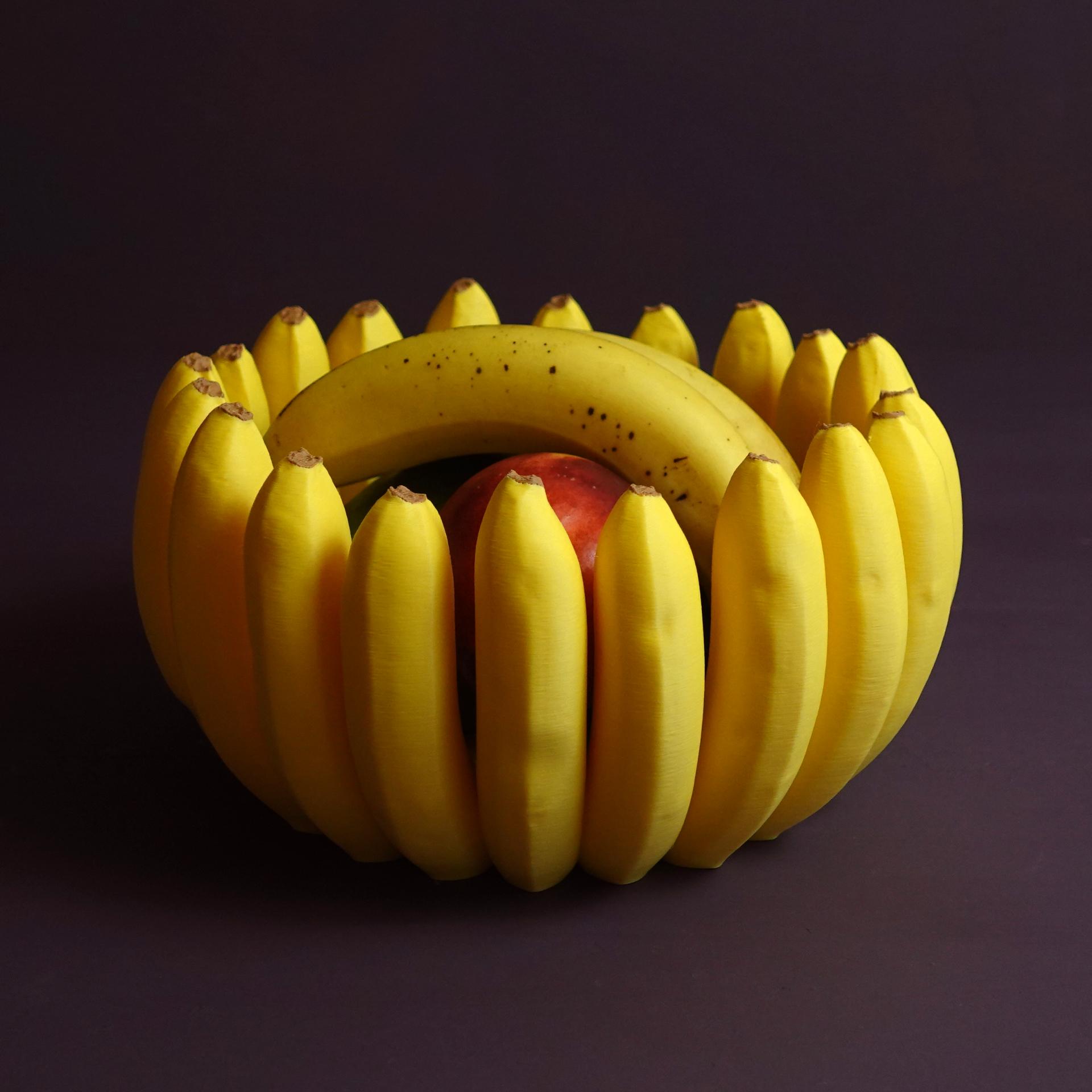 Banana bowl 3d model