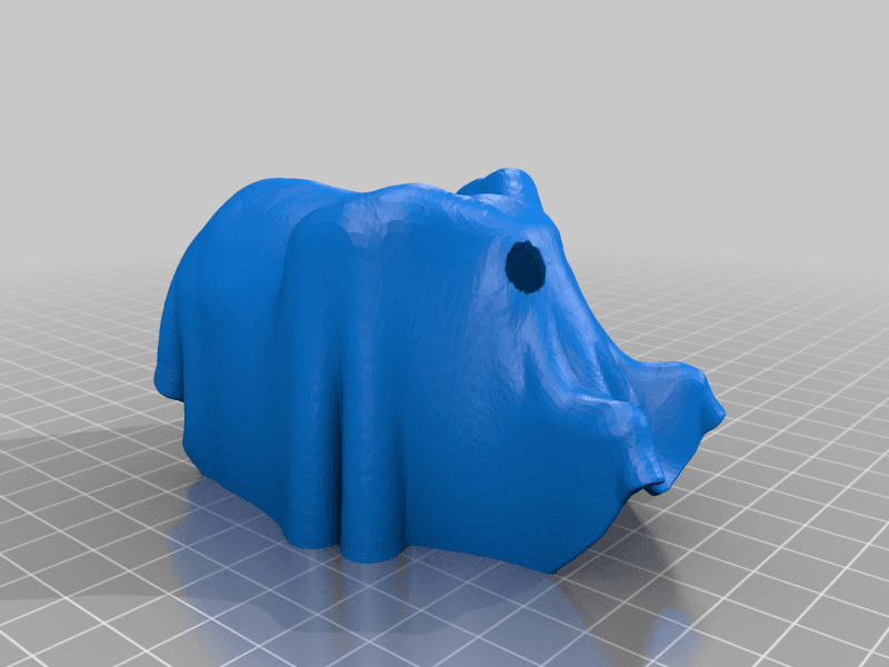 animal-GHOST elephant gespenst - elephant garage 3d model