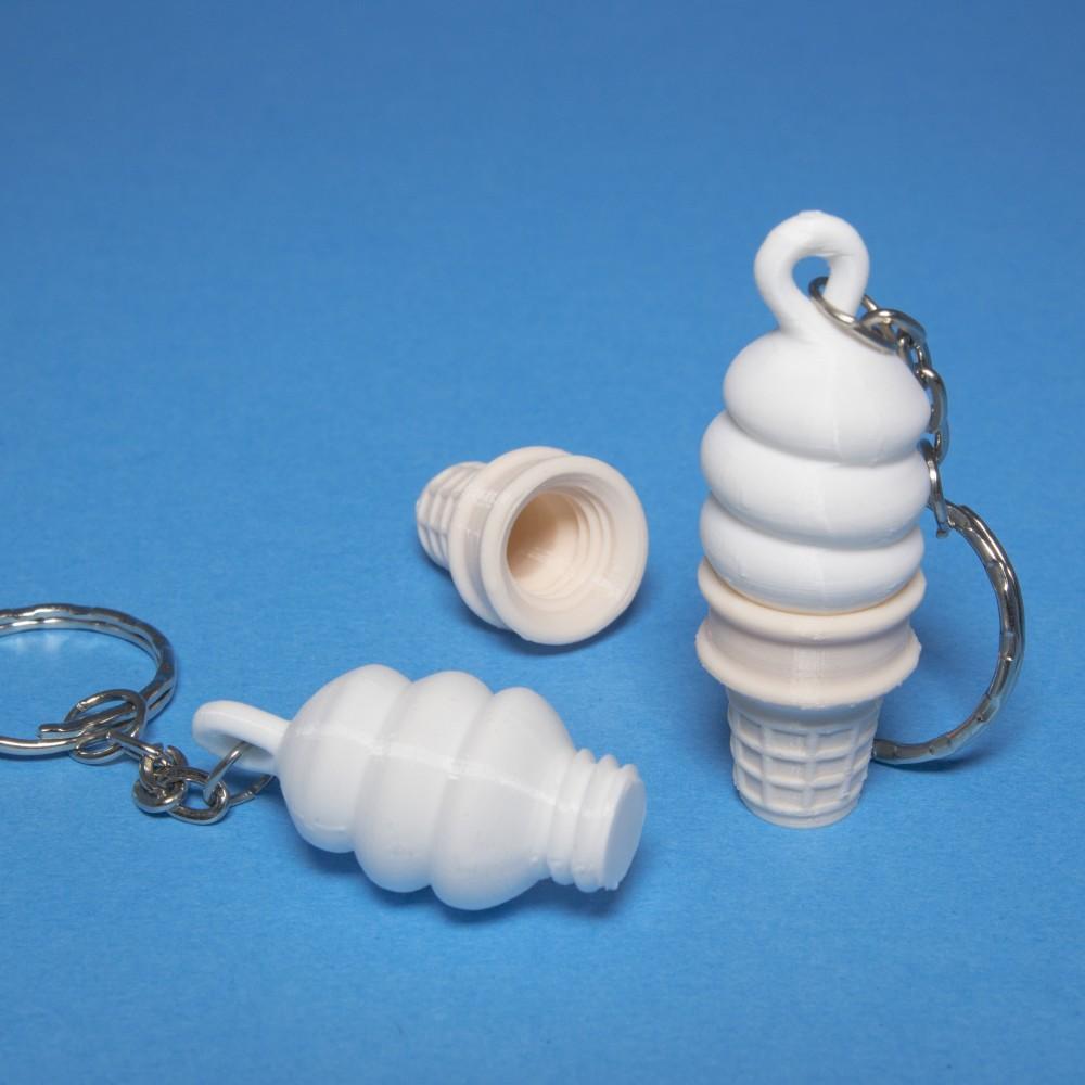 Soft Serve Charms 3d model